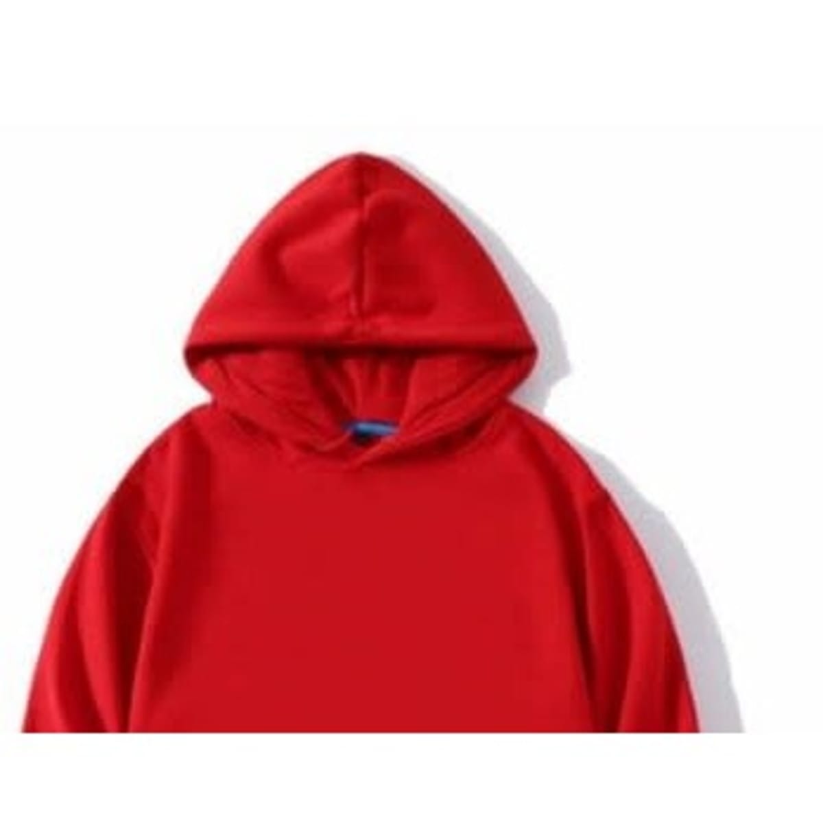 Red plain sweatshirt shop