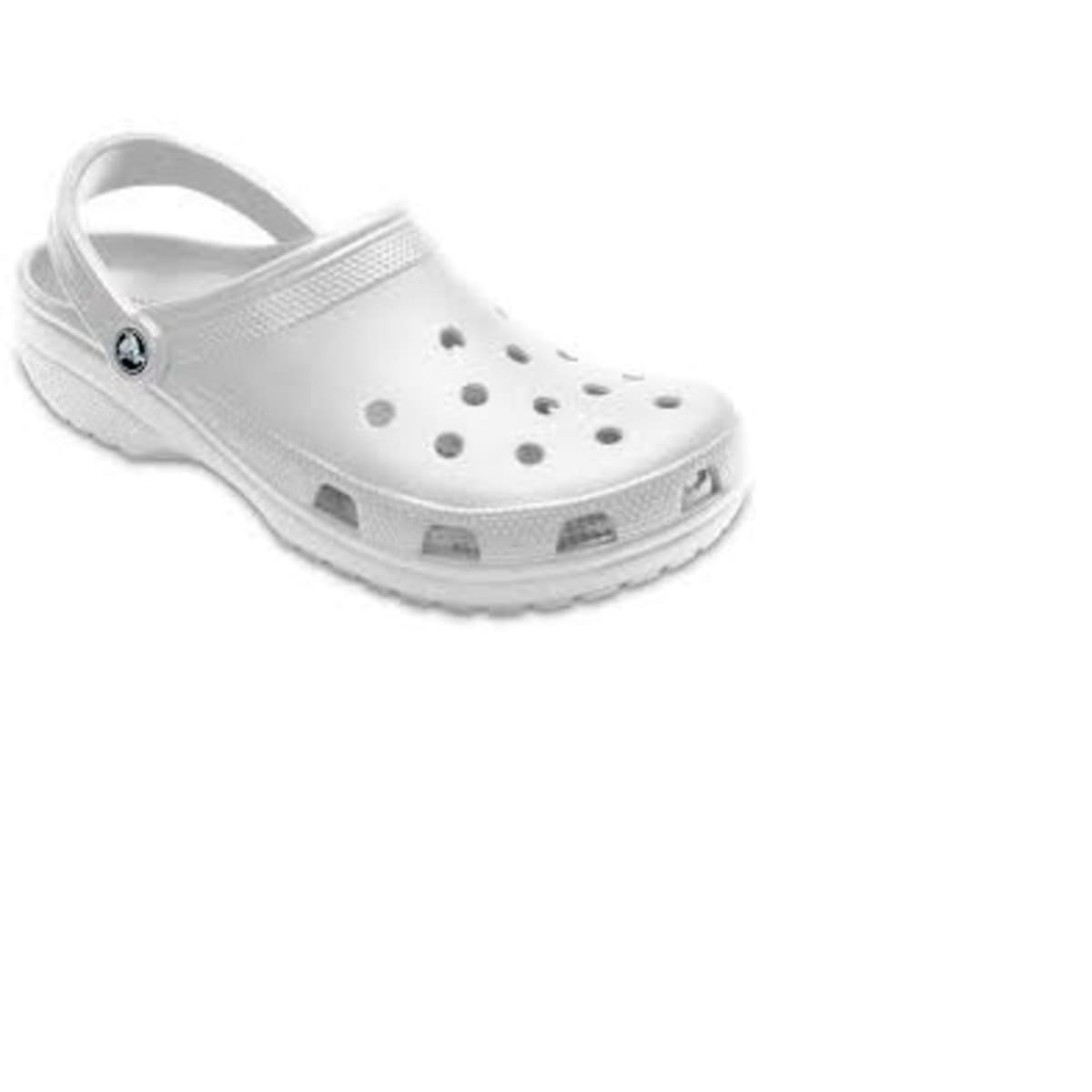 Used shop white crocs