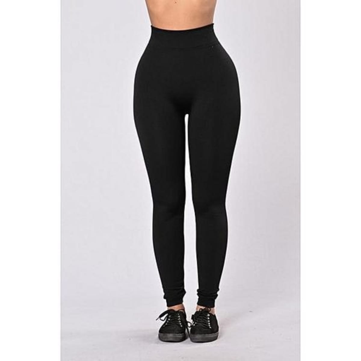 Fashion Front High Waist Stretchy Leggings Black Konga Online