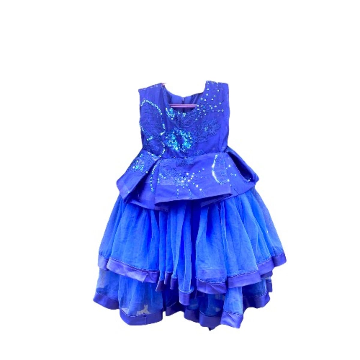 Royal blue baby dress sales