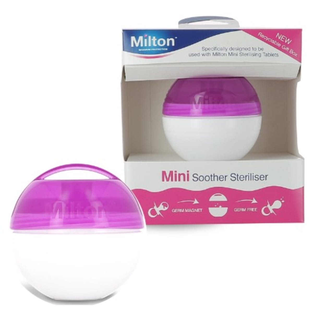Milton Mini Soother Steriliser Purple Konga Online Shopping
