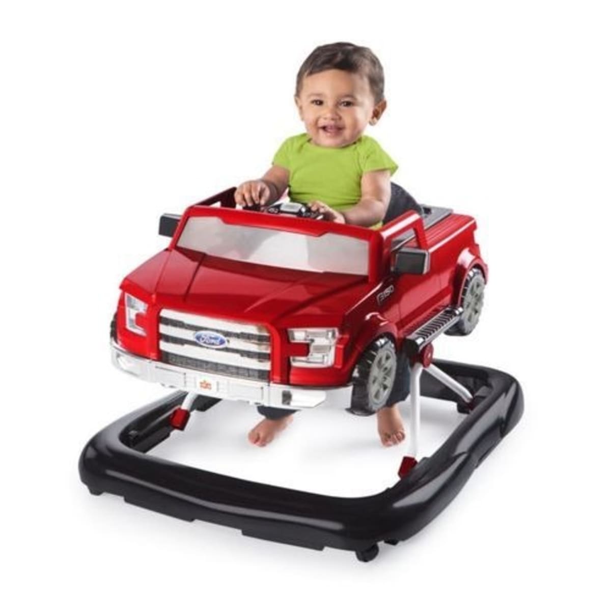 Bright Starts 3ways To Play Ford F150 Baby Walker Red Konga