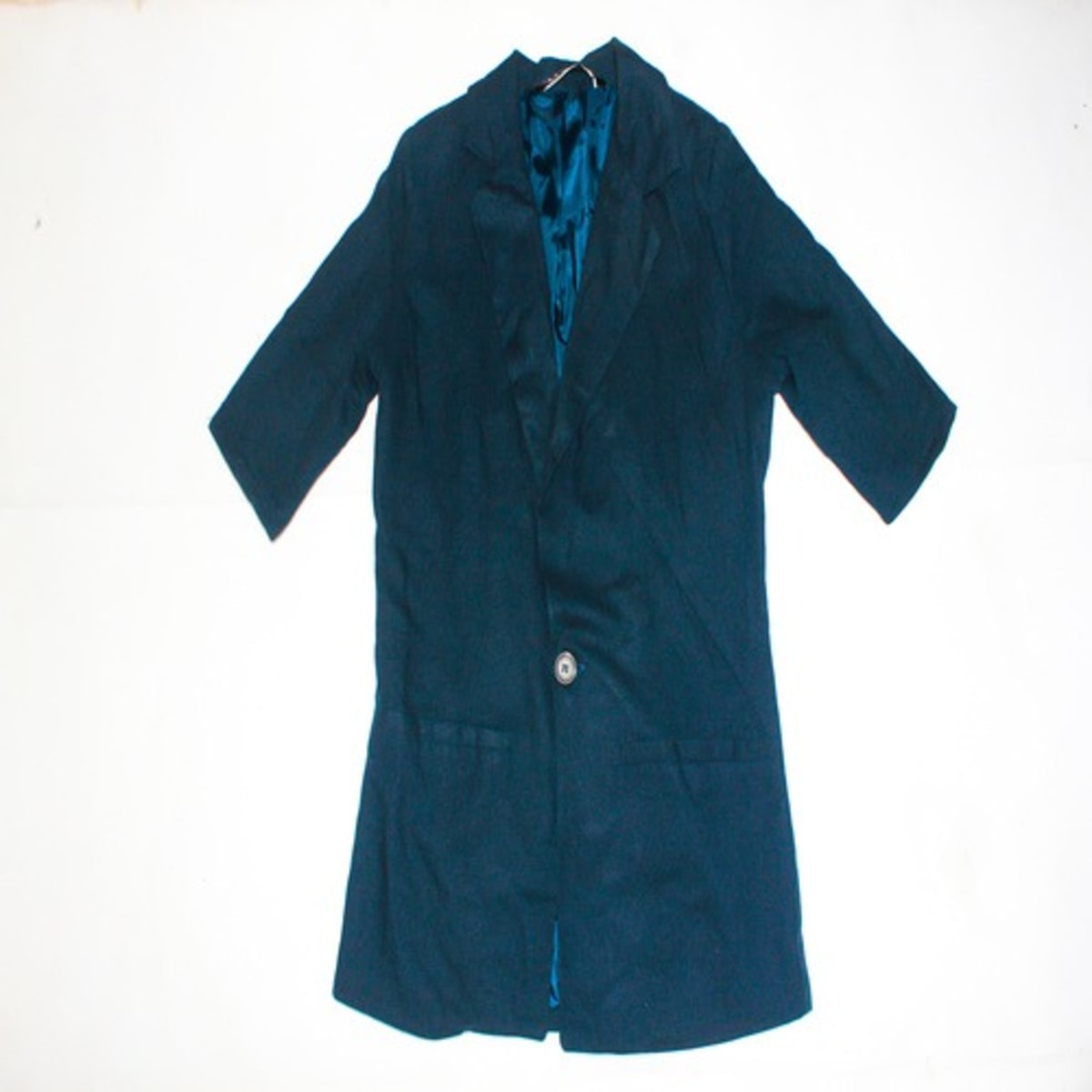 Ladies short sales navy blazer