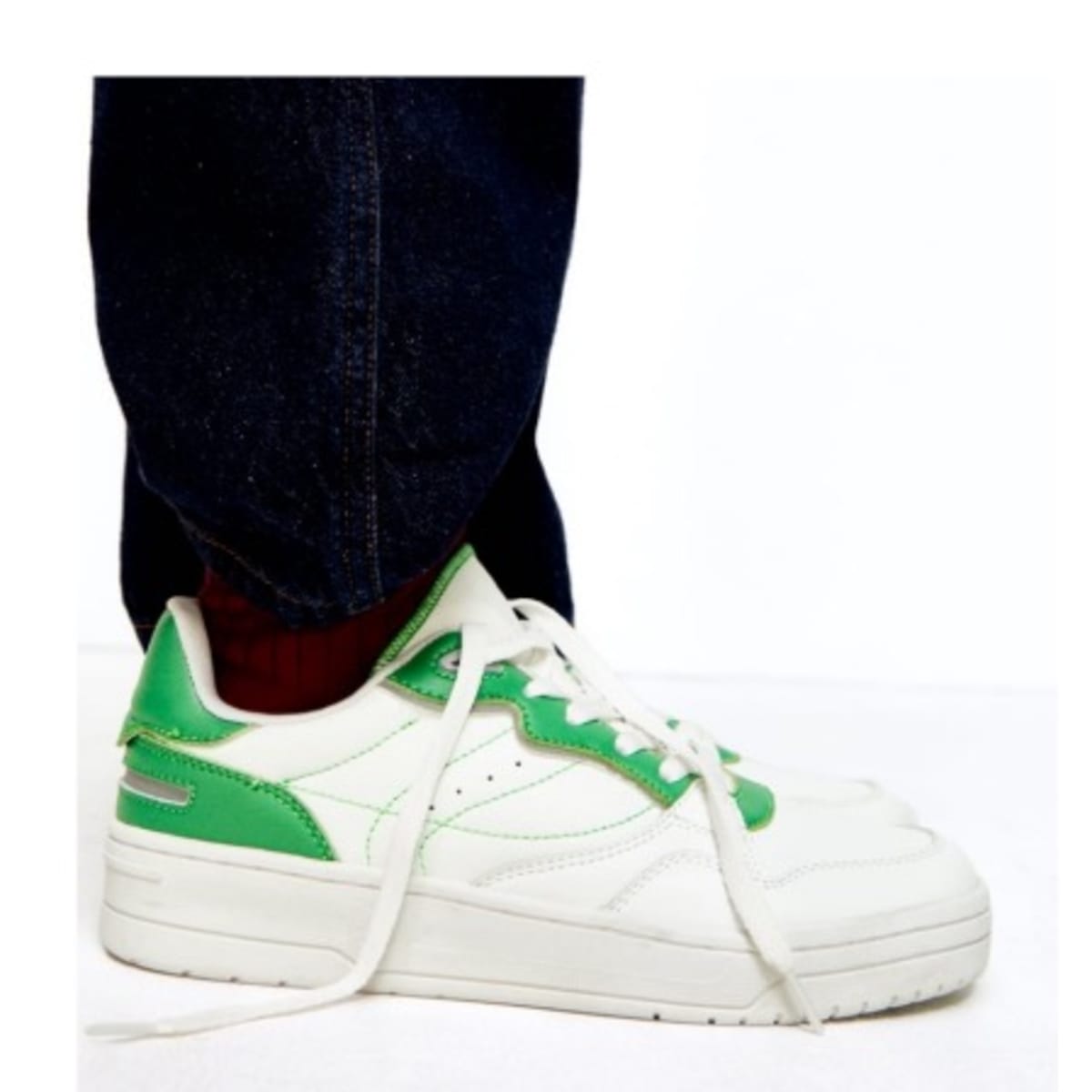 Contrasting sneakers zara online