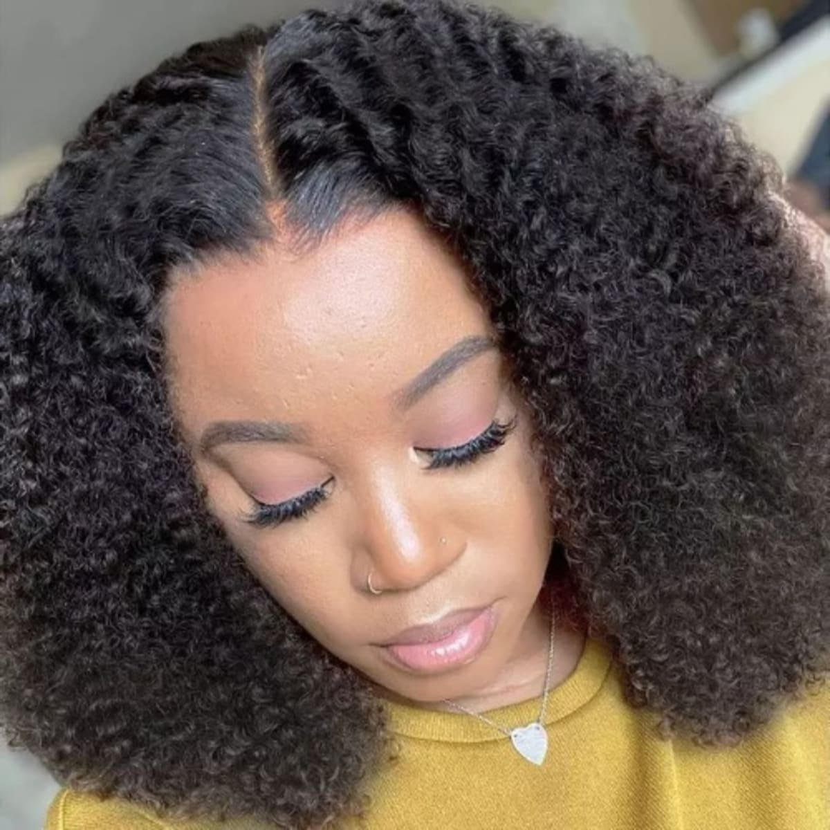 8 inch curly wigs discount