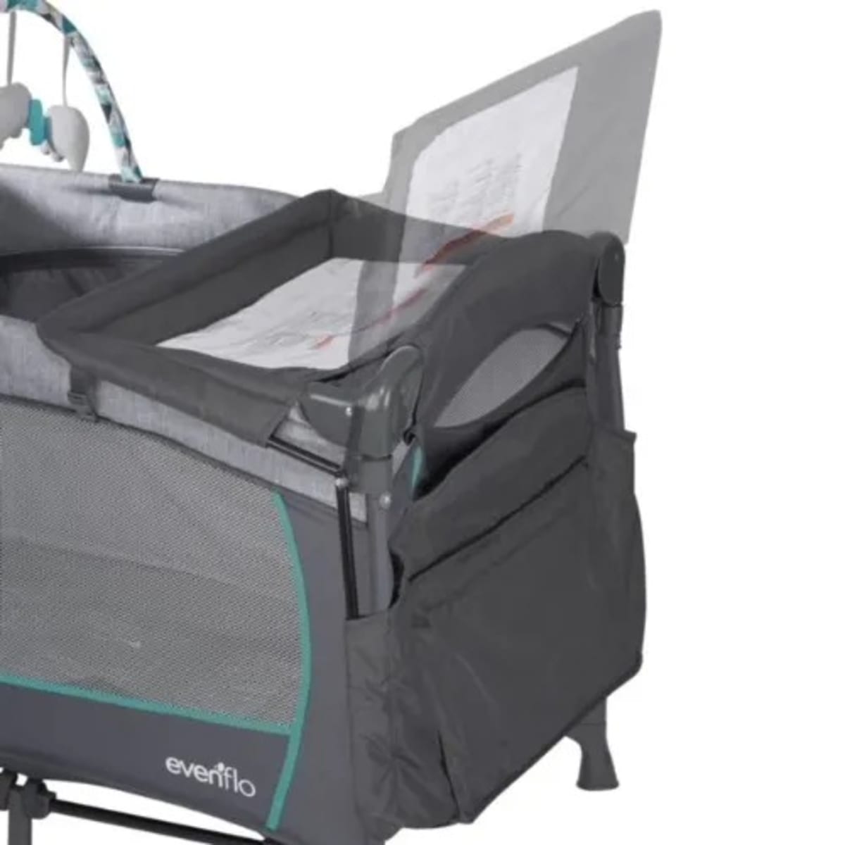 Evenflo pack and play with bassinet cheap