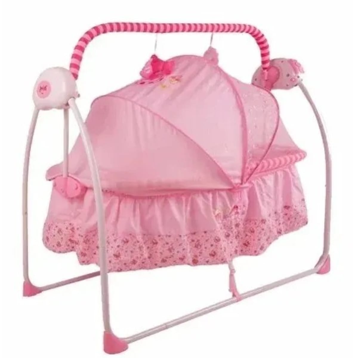 Baby swinging crib clearance
