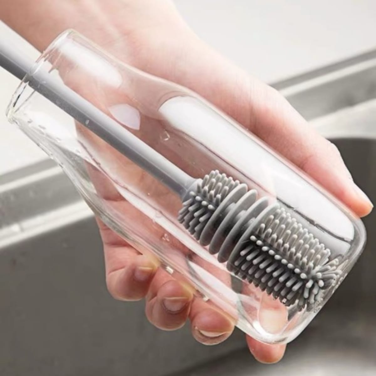 Brush for milk bottle sales