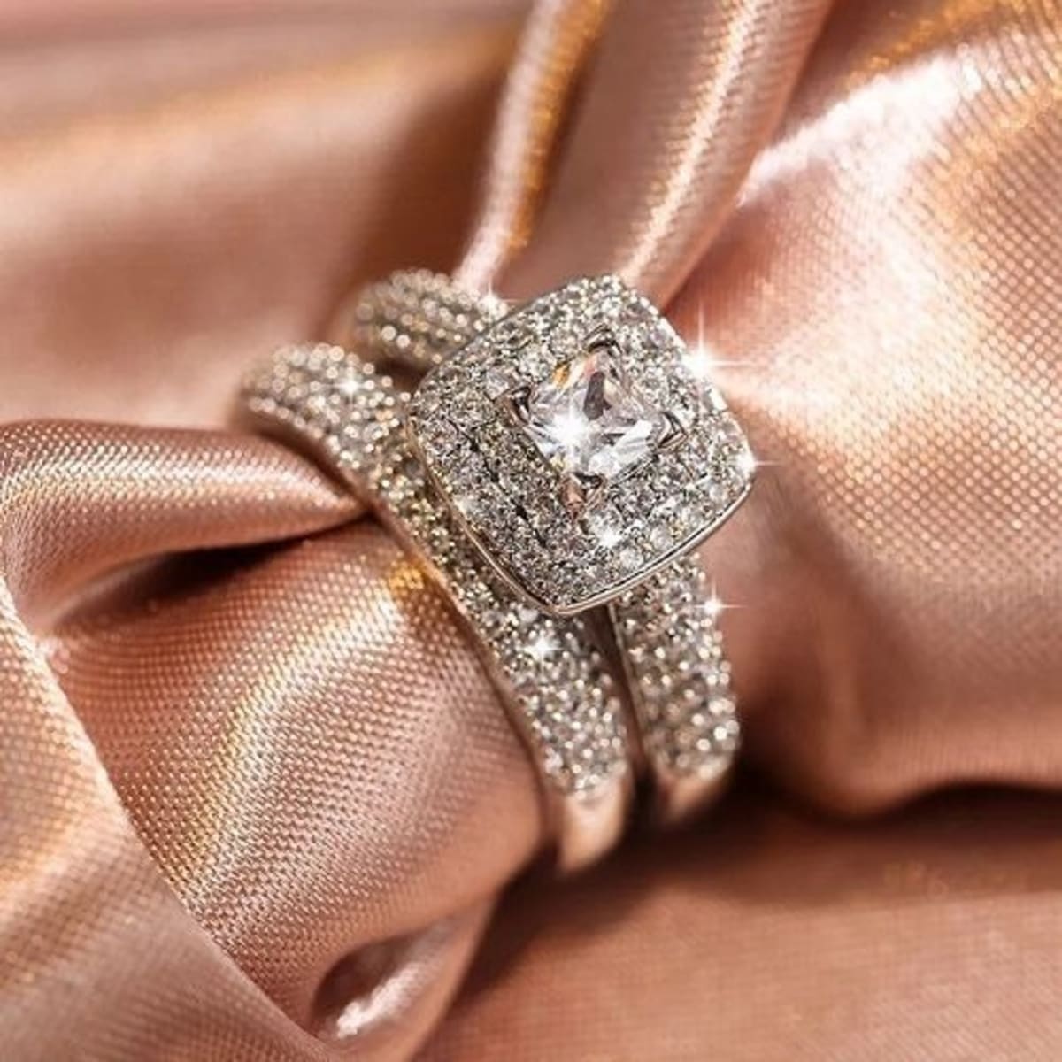 Sterling Bridal Ring Set Silver Konga Online Shopping