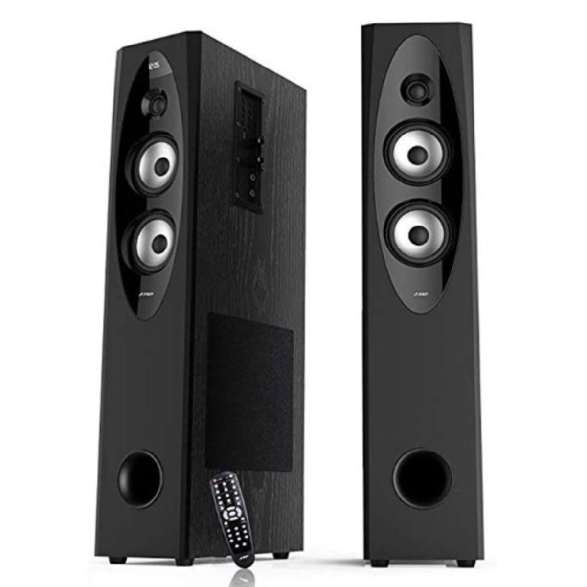 Floor standing tower speakers top
