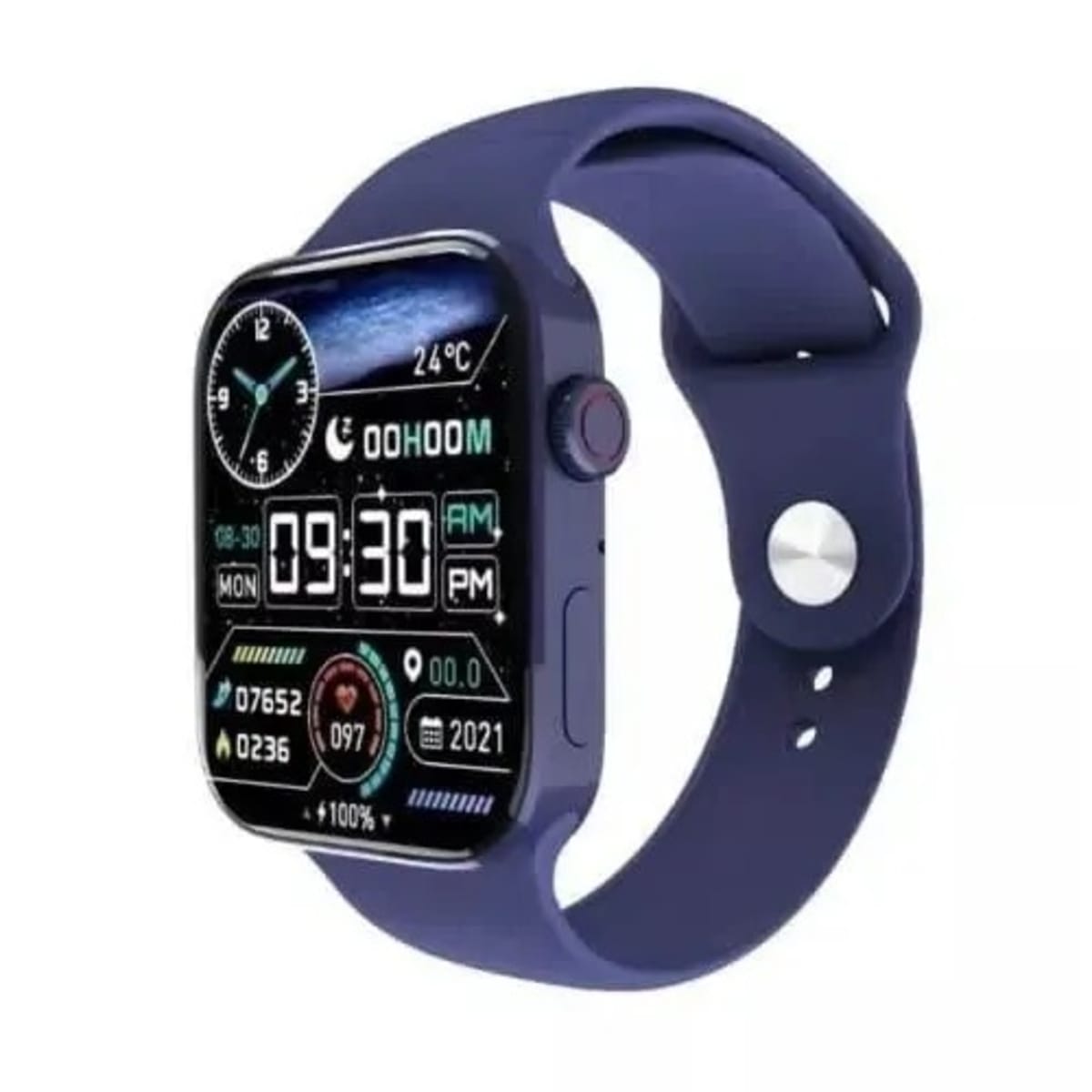Series 7 Smart Watch With Wireless Charging Blue Konga Online