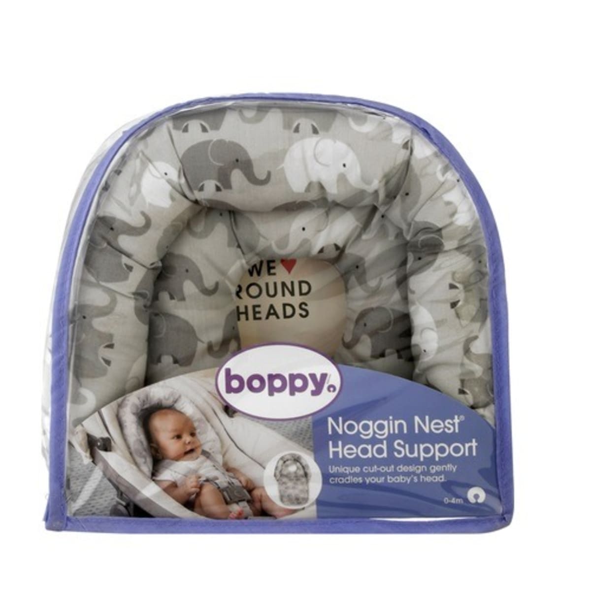 Boppy noggin top nest pillow