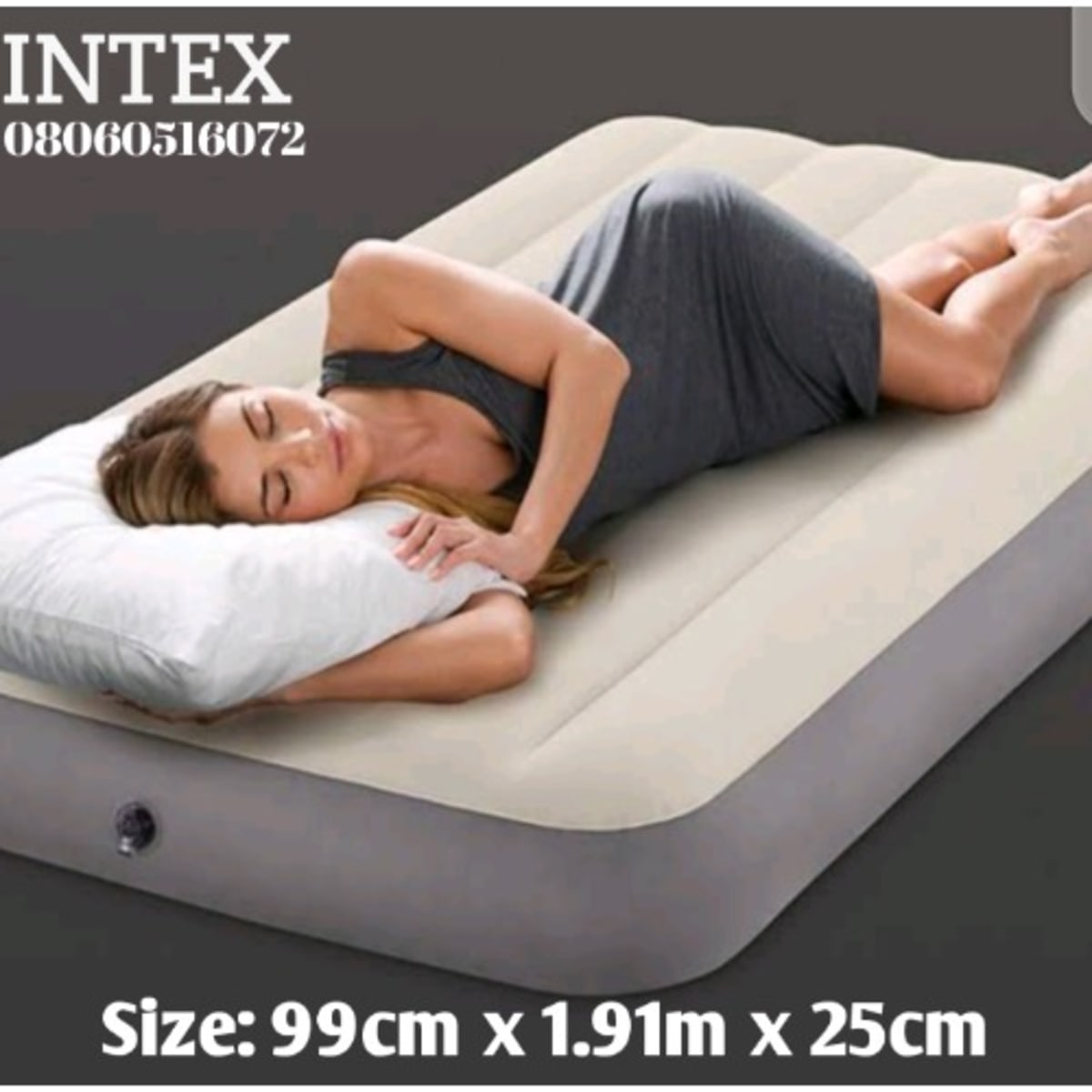 Intex single mattress sales