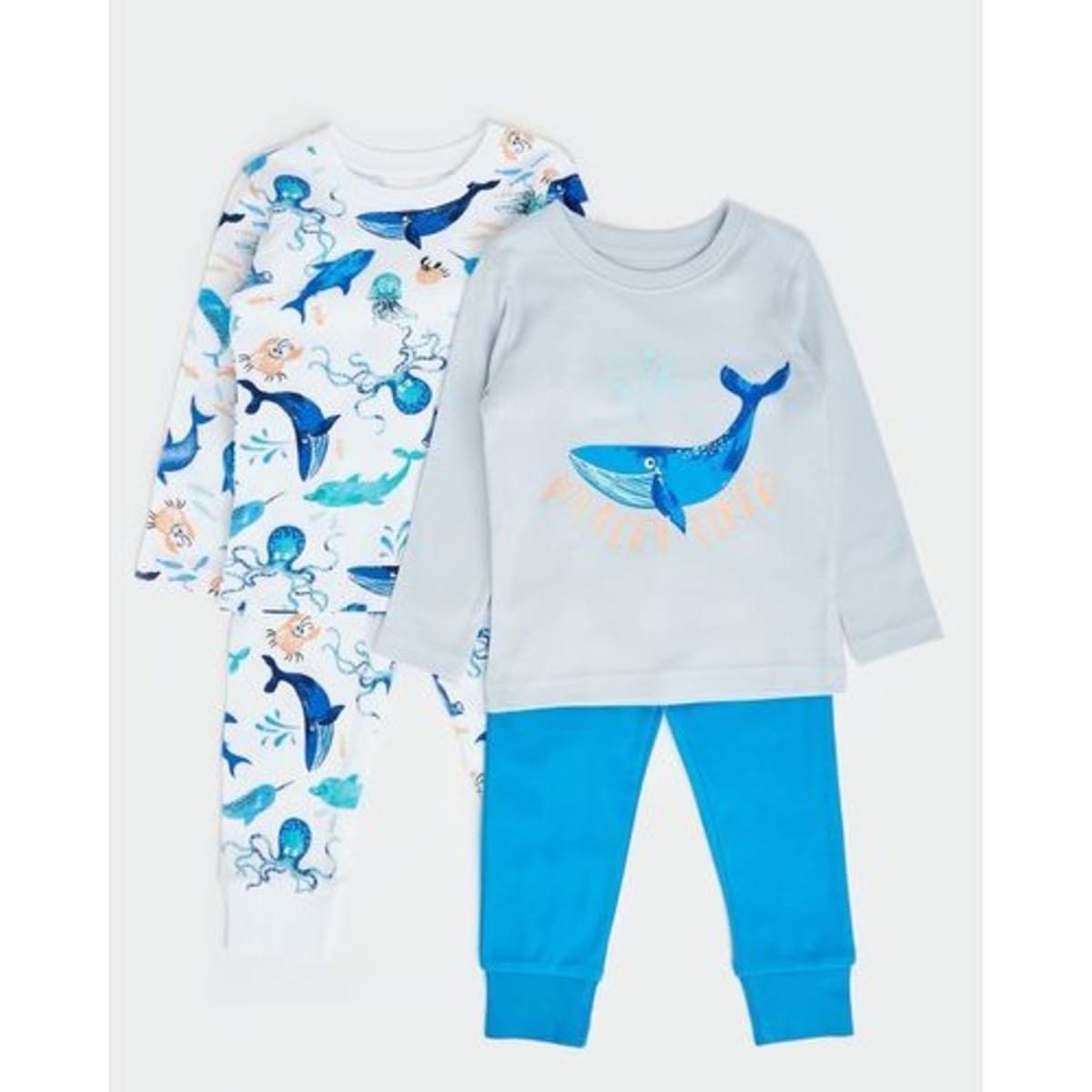 Baby Boys Pyjamas Pack Of 2 Multicolor Konga Online Shopping