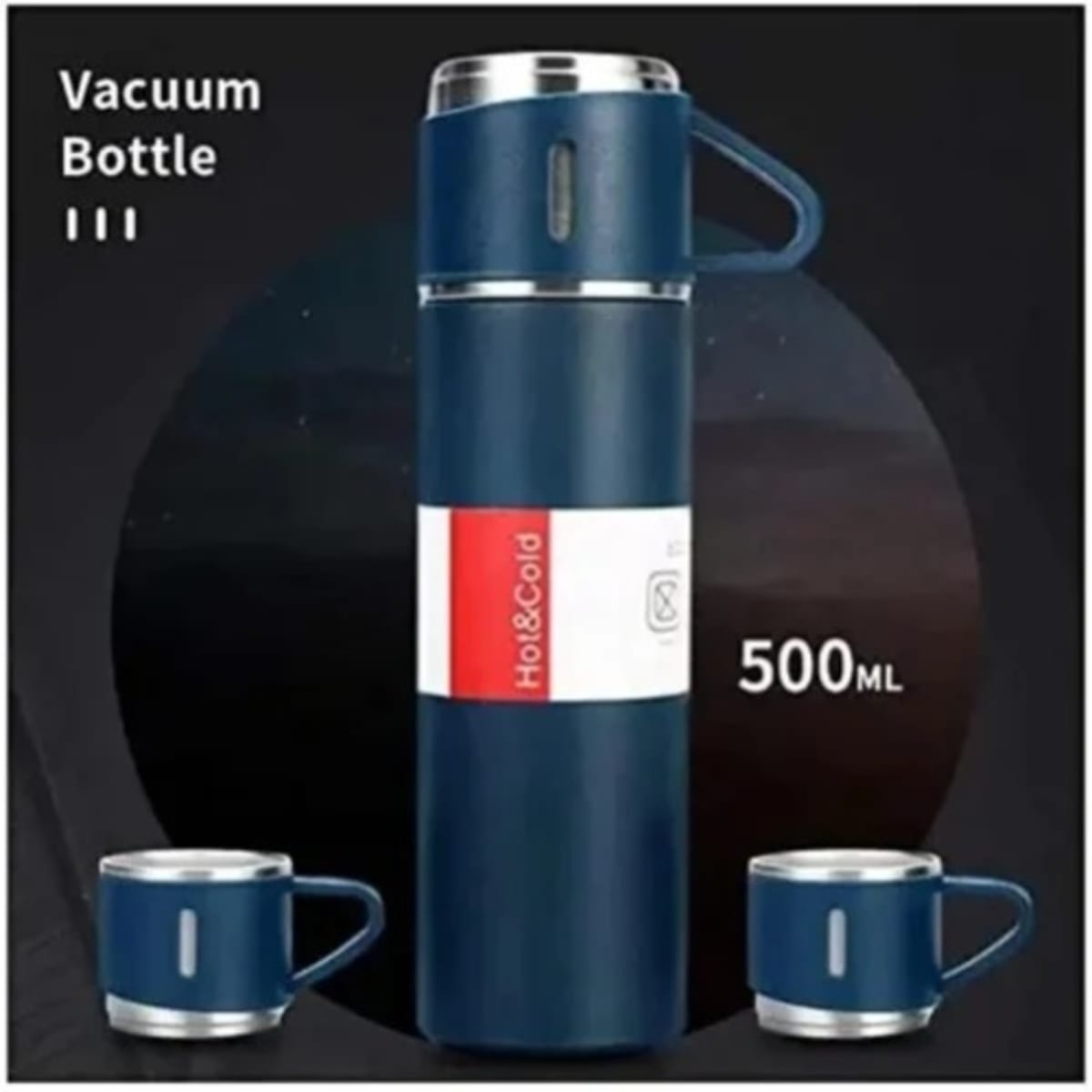 Vacuum Bottle With Three Cups 5ml Konga Online Shopping