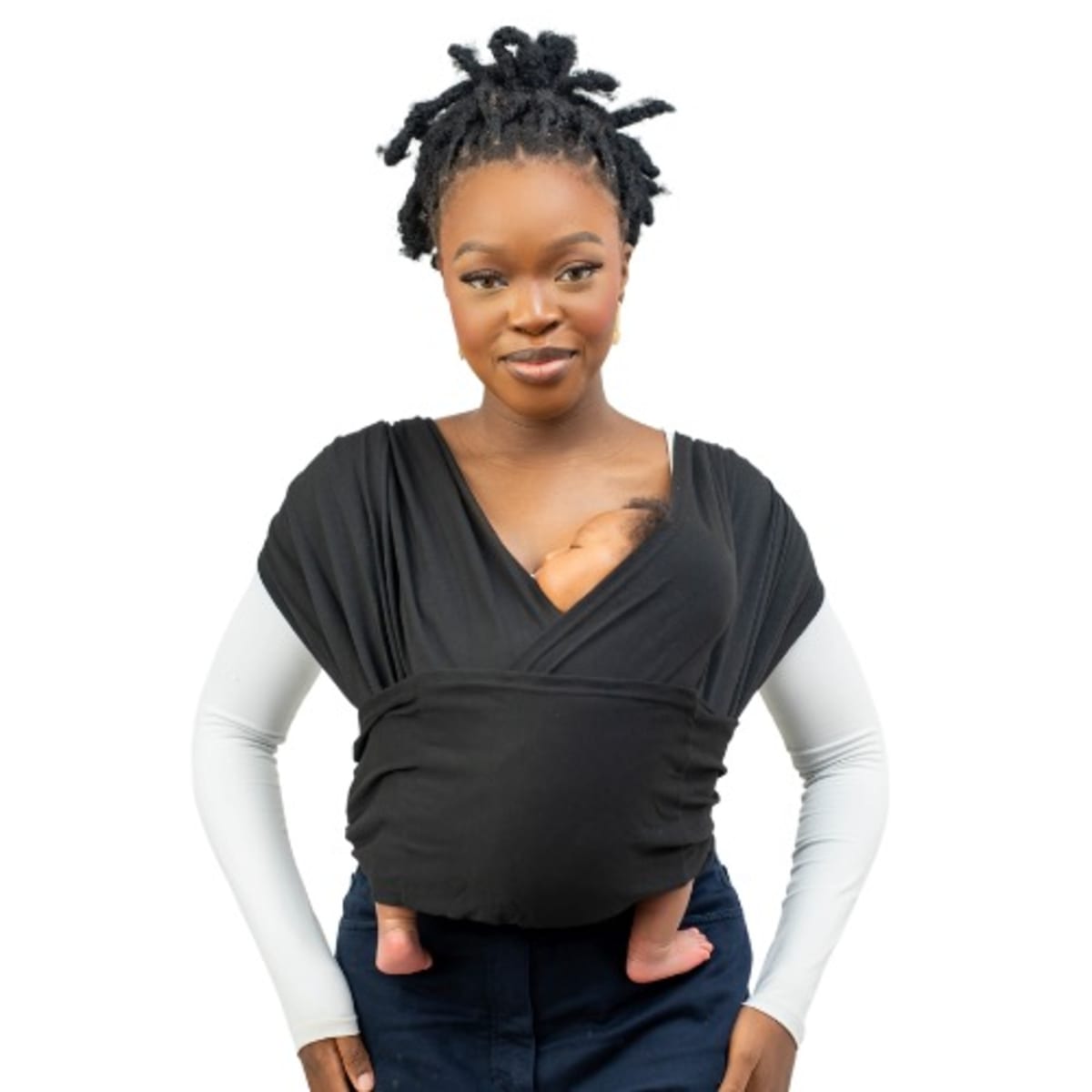 Boba top wrap black