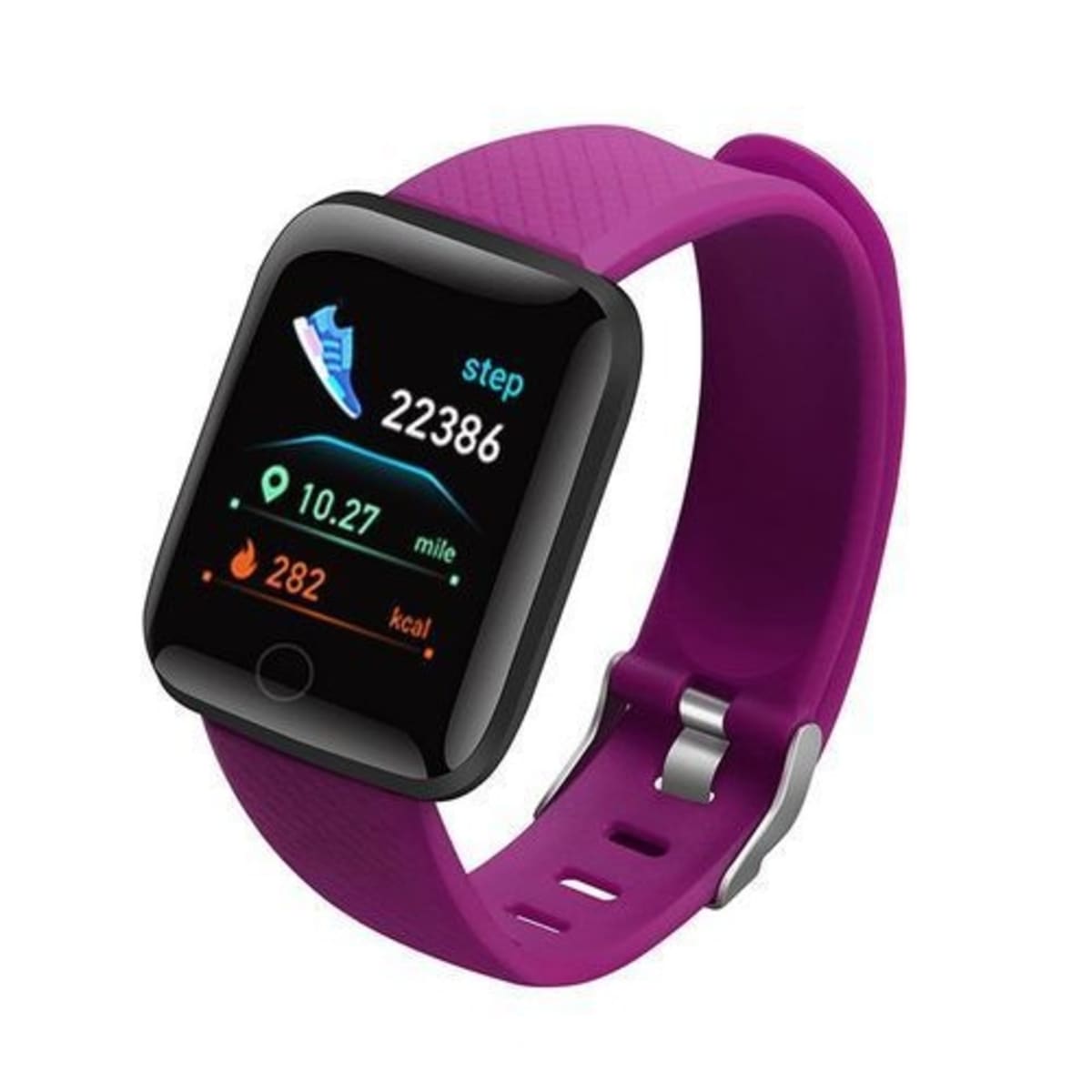 D13 Smart Bracelet Watch + Bluetooth Fitness Tracker- Purple | Konga Online  Shopping