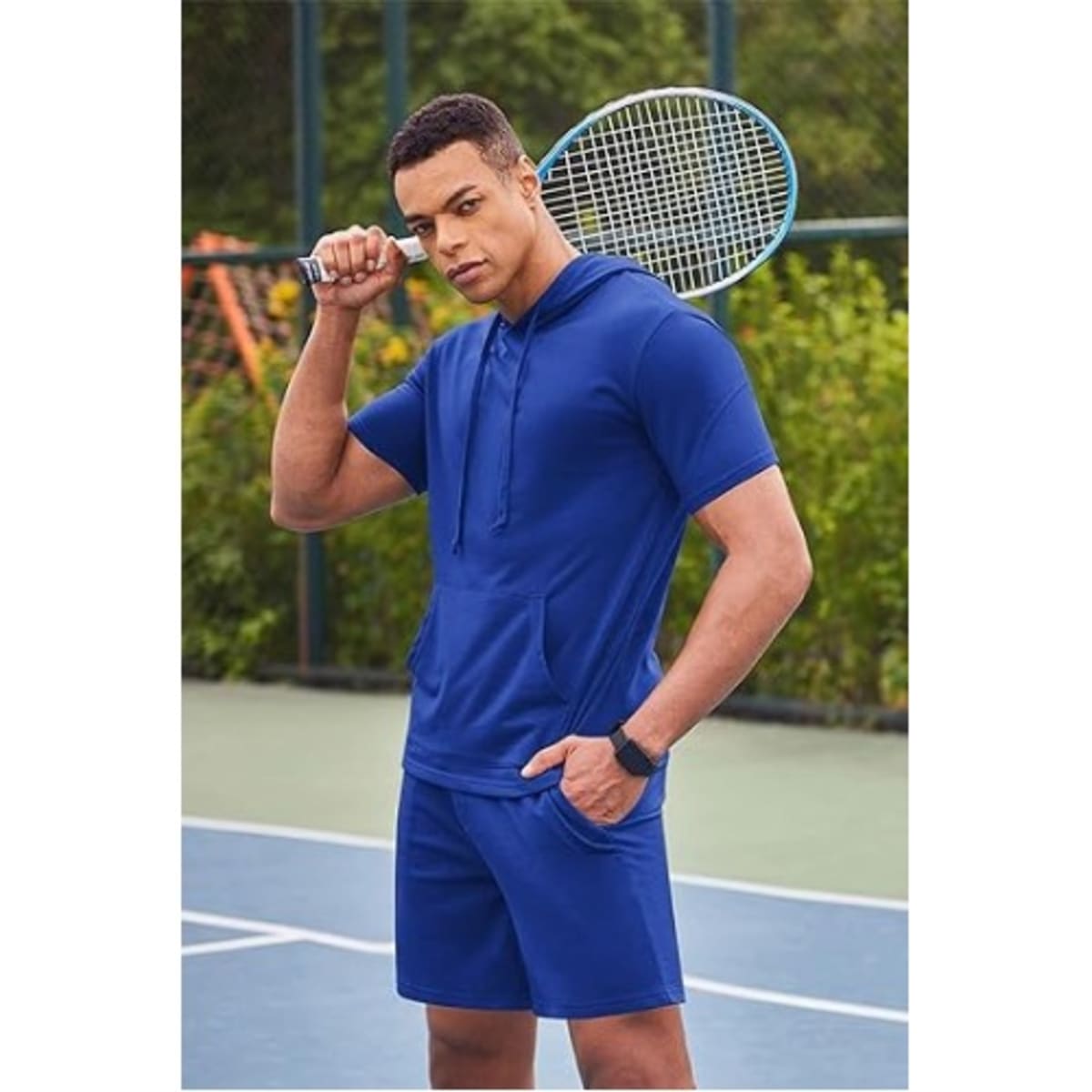 Lightweight short sleeve hoodie on sale