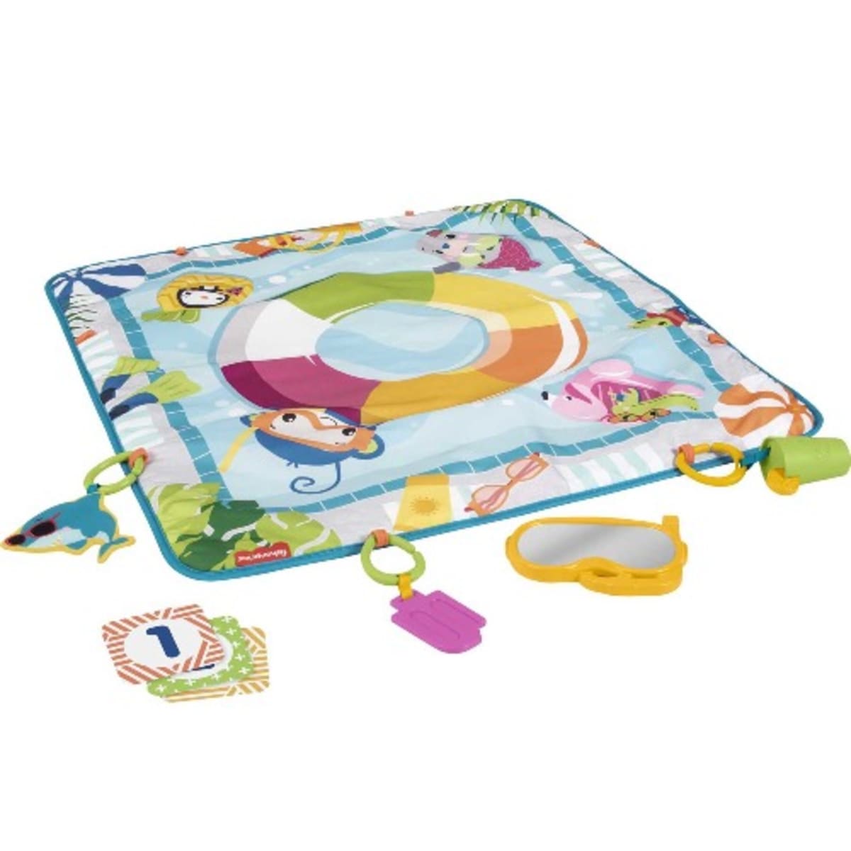 Fisher price hot sale animal play mat