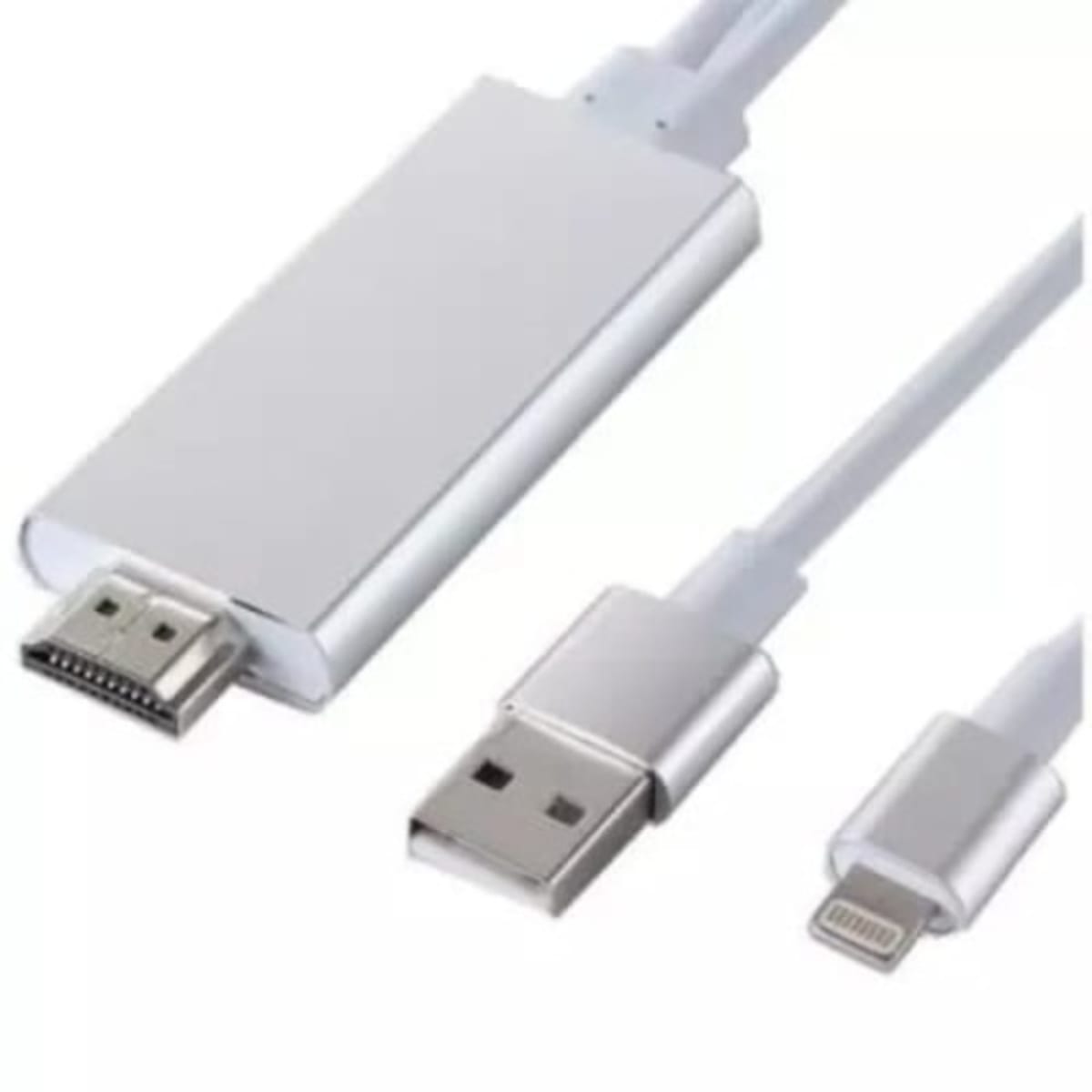 Adaptateur HDMI pour iPhone et iPad avec connecteur Lightning