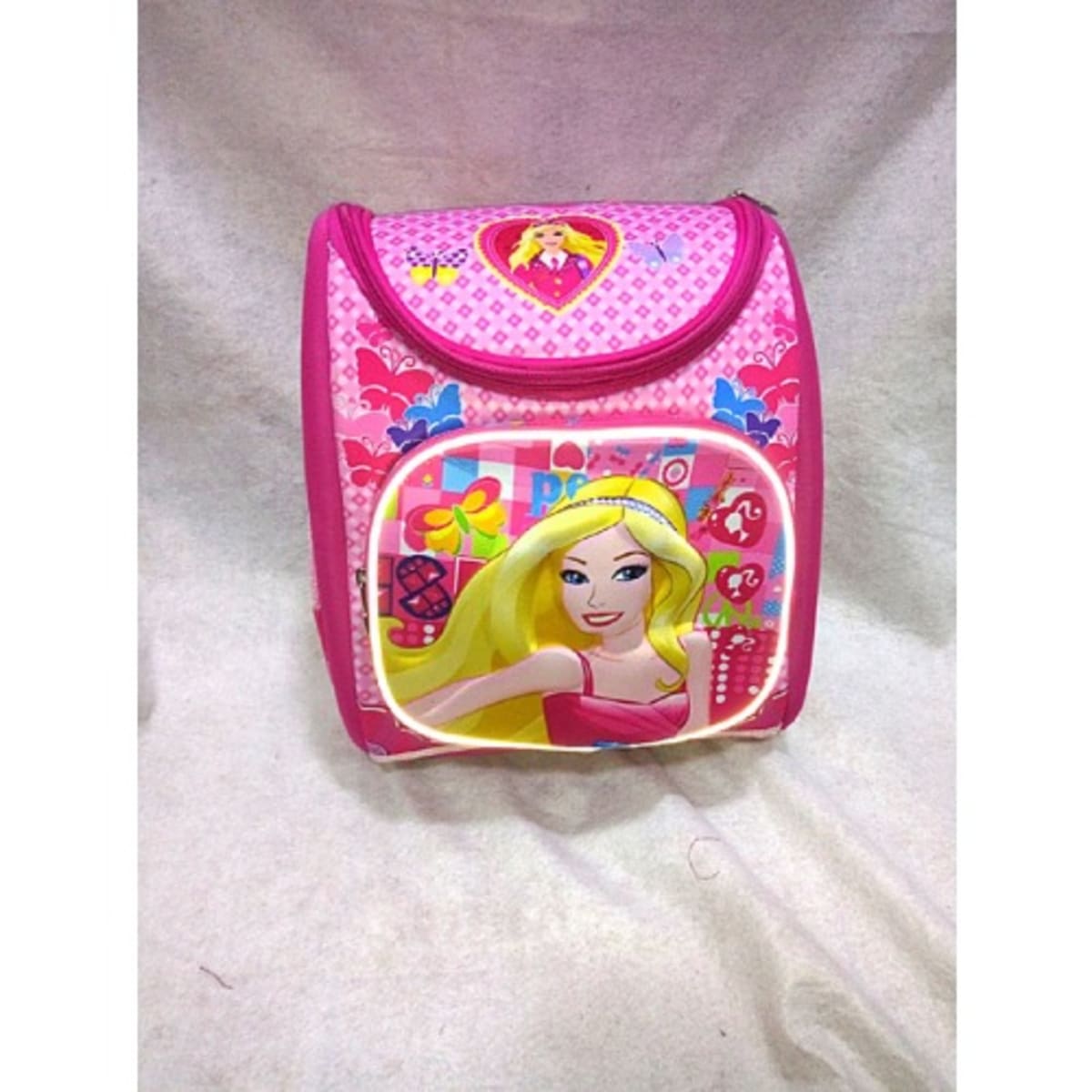 Barbie Backpack Girls Barbie Bag Kids School Bag Good Quality Size 31 x 24  x 12 cm - Online Character Shop