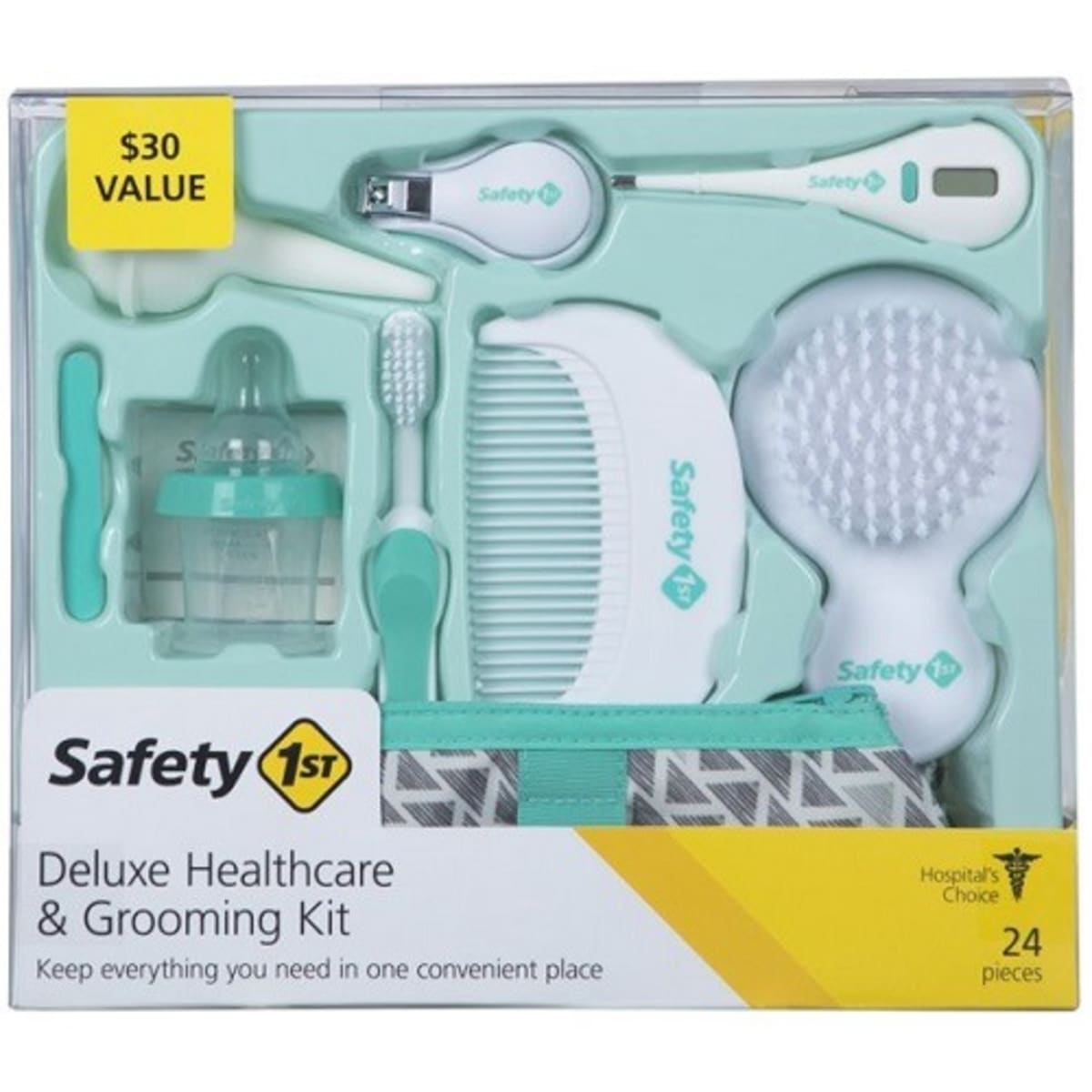 Safety 1st Nursery Baby Care Health Grooming Kit 24 Piece Set