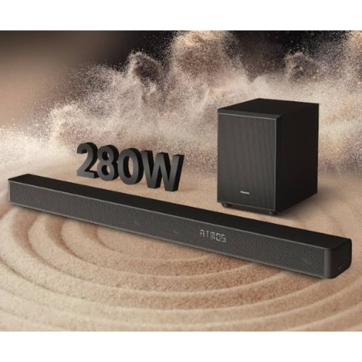 3.1 Dolby Atmos Wireless Sound Bar - 280w