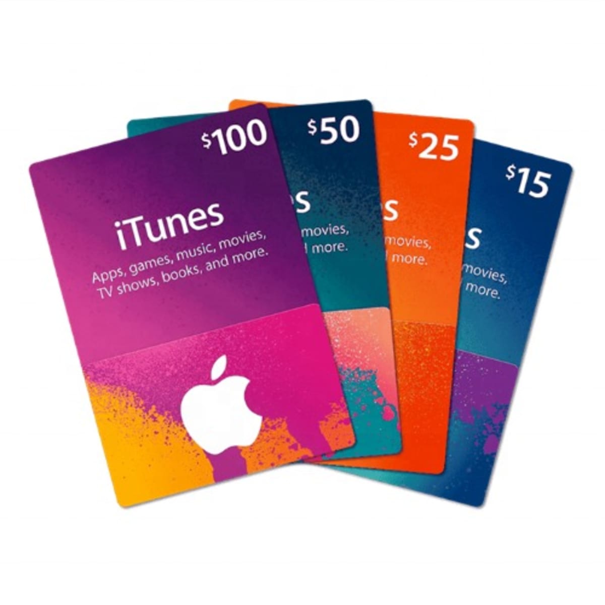 Apple Accents iTunes Gift Card - $10