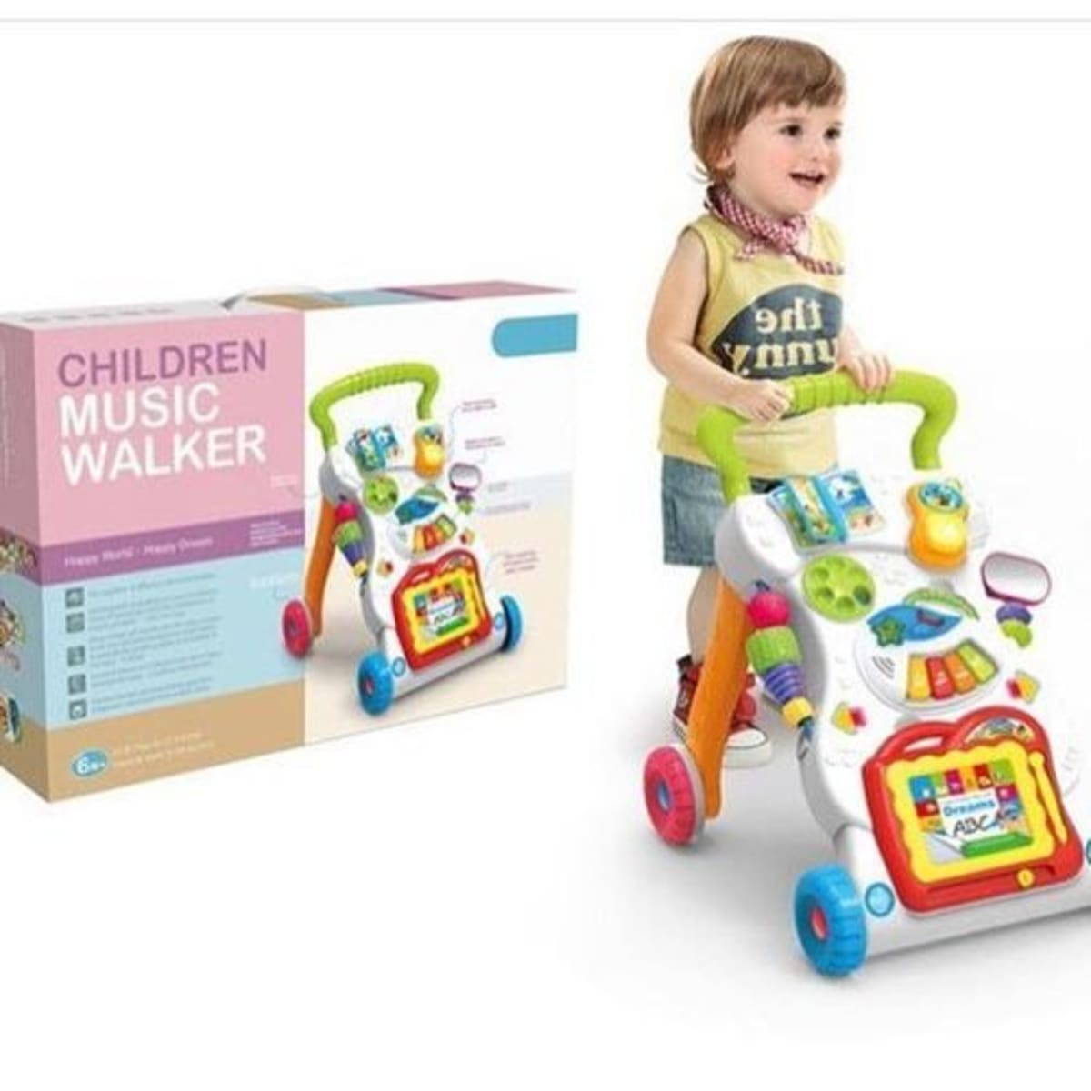 Children music walker sales huanger