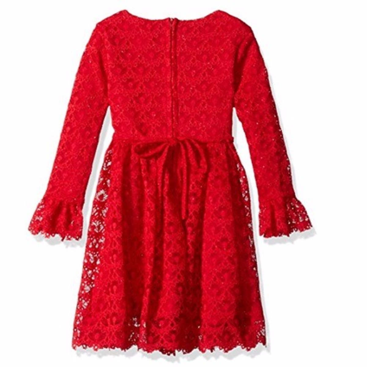 Rare editions clearance red lace dress