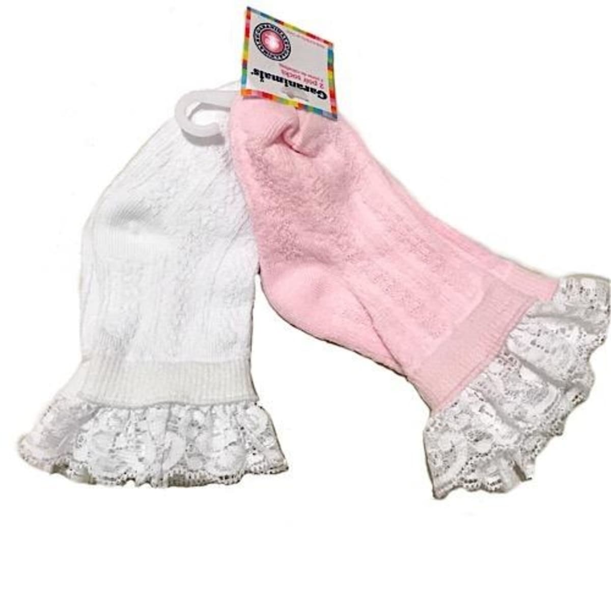 Garanimals Girl s Textured Lace 2 Pairs Sock Konga Online Shopping