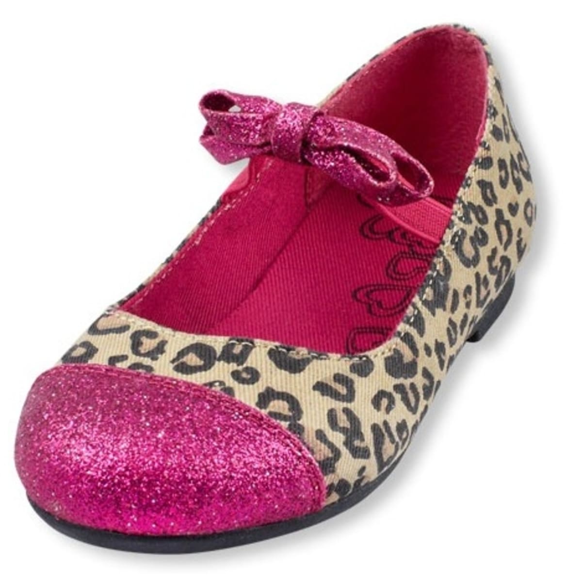 Girls leopard new arrivals flats
