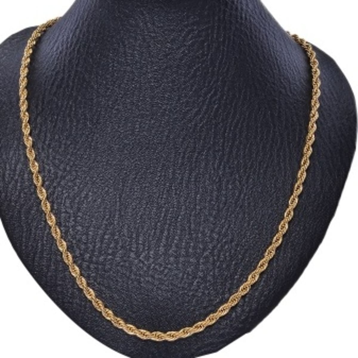 Gold best sale neck less