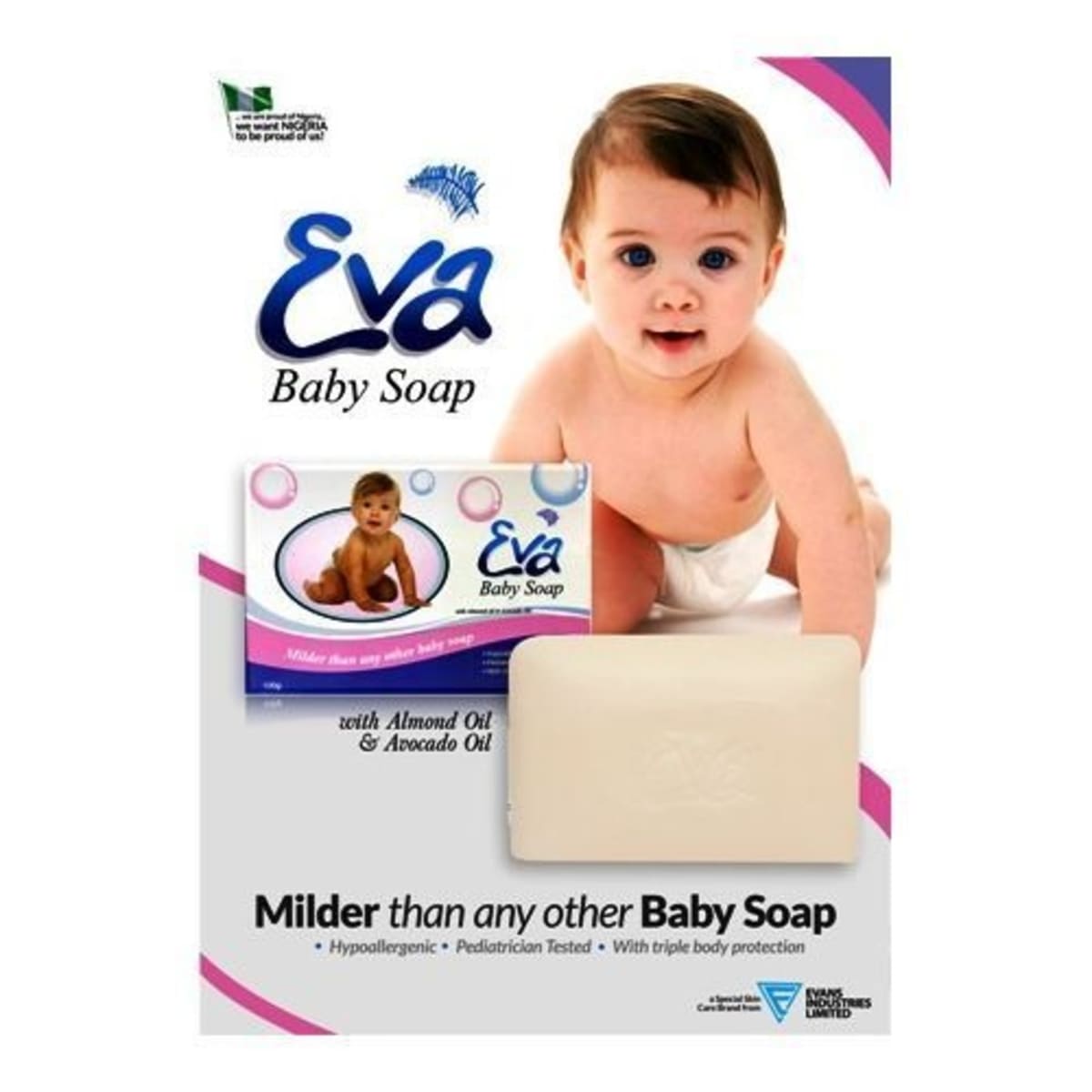 Eva Baby Soap 6 x 100g Konga Online Shopping