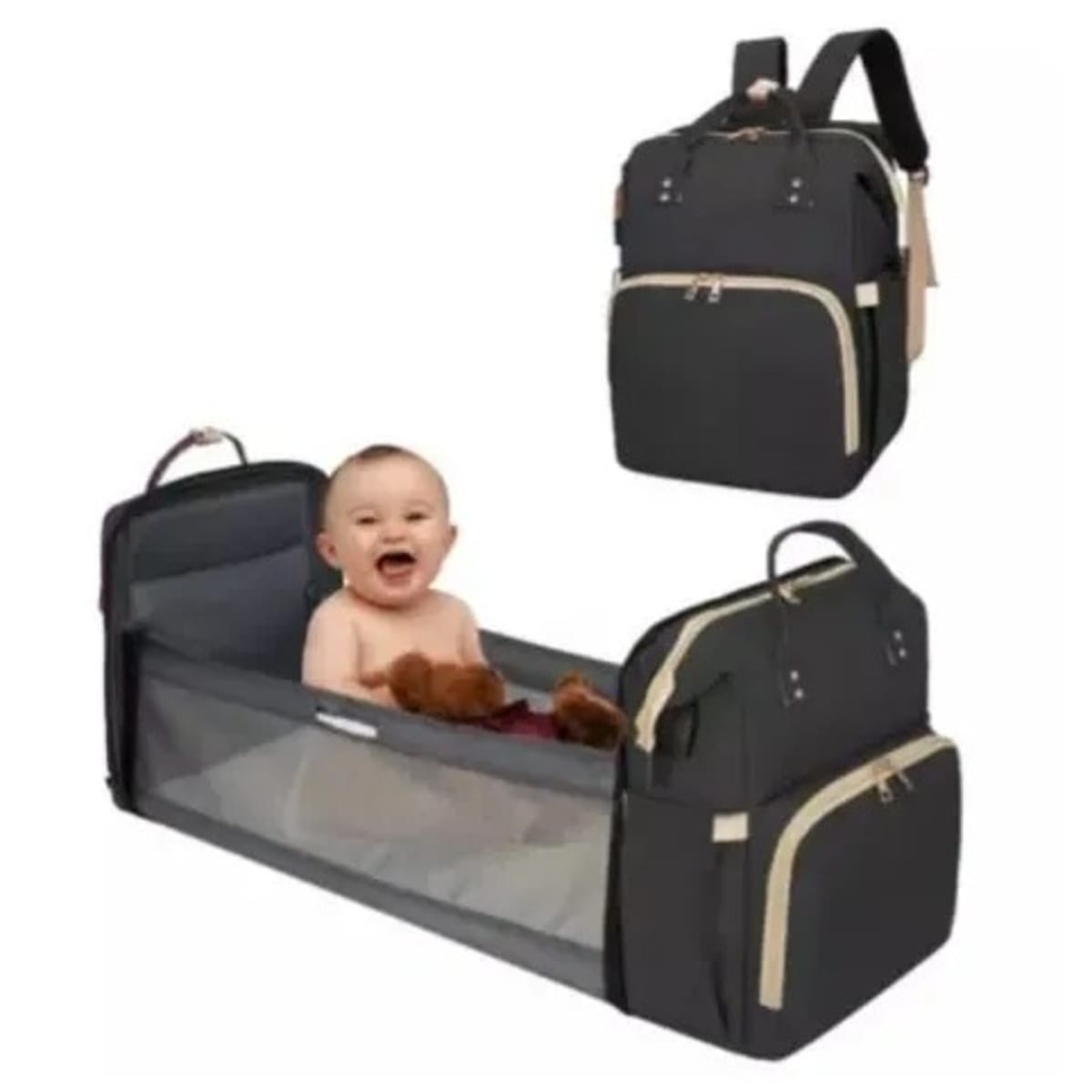 Baby bed on konga top