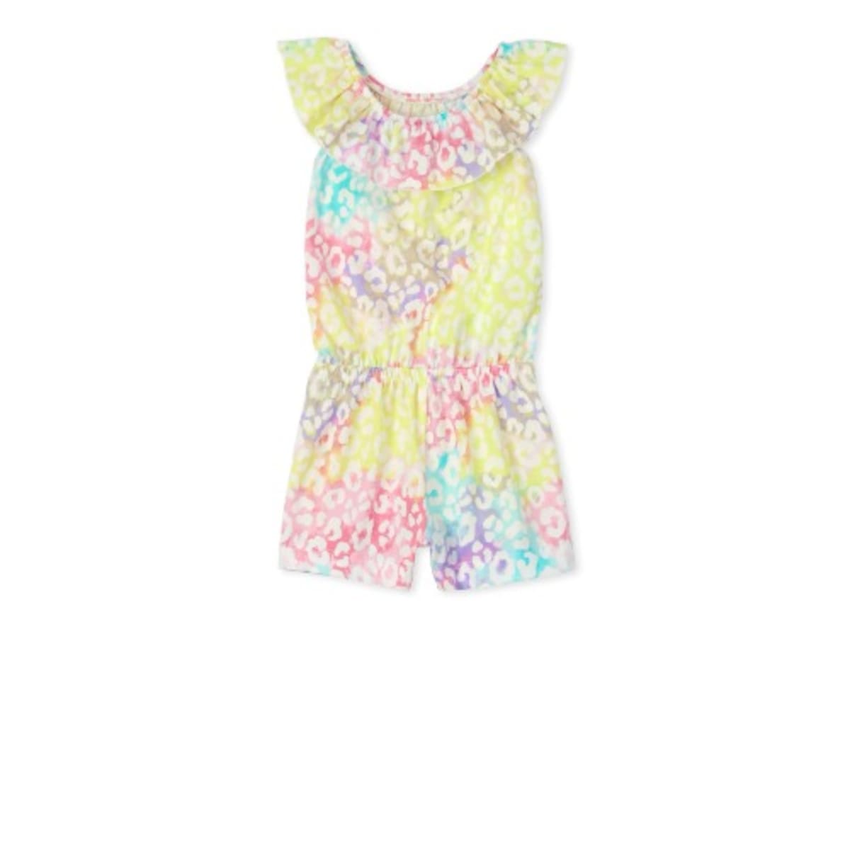 Girls hotsell rainbow romper