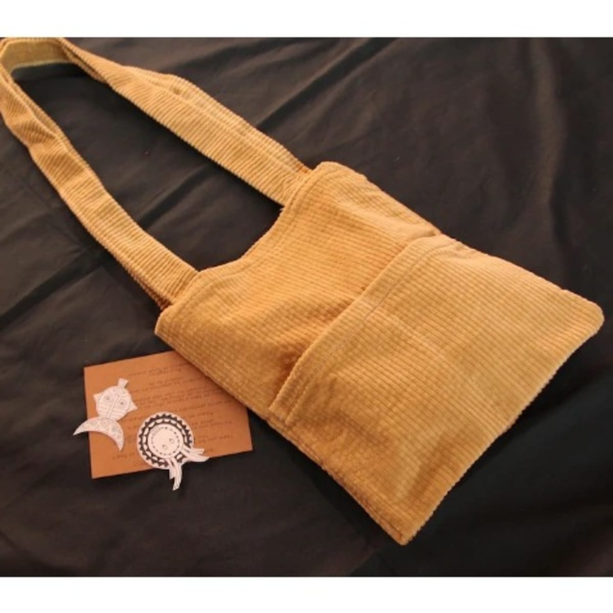 Corduroy shopper bag 2025