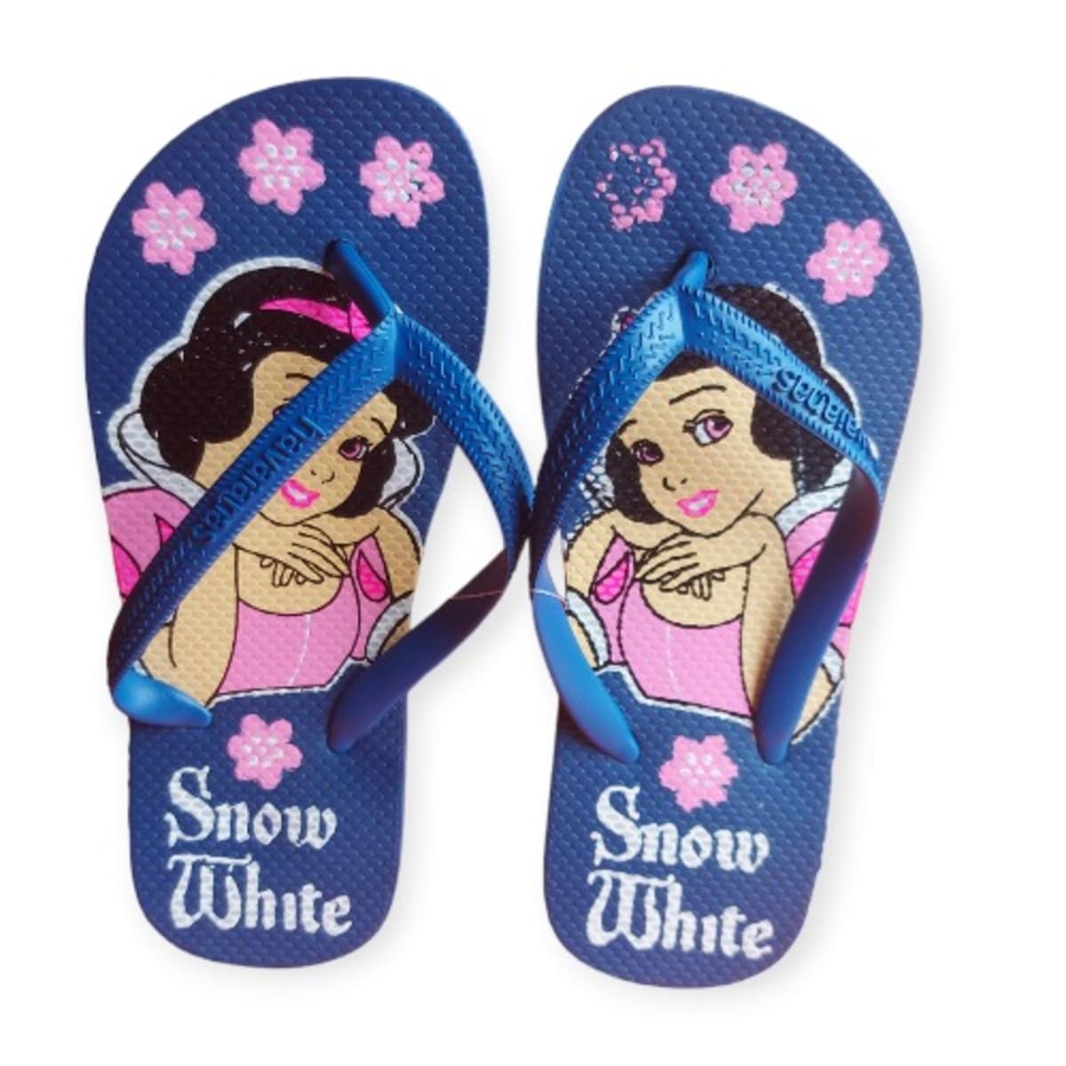 Snow White Girl Slippers Blue