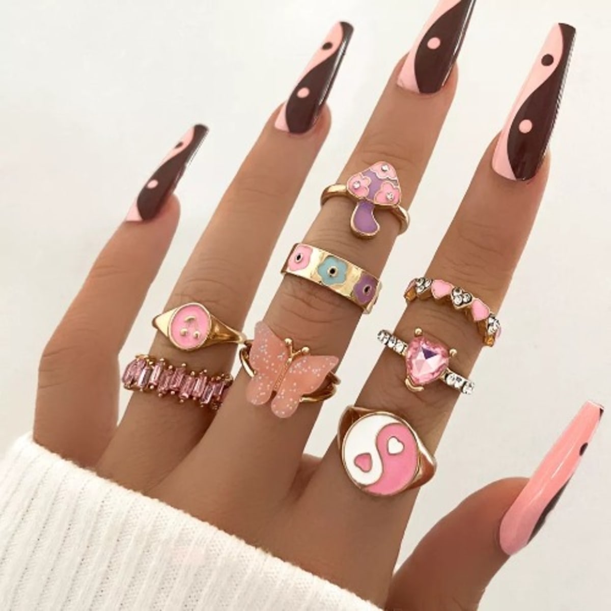 Real gold knuckle rings shop