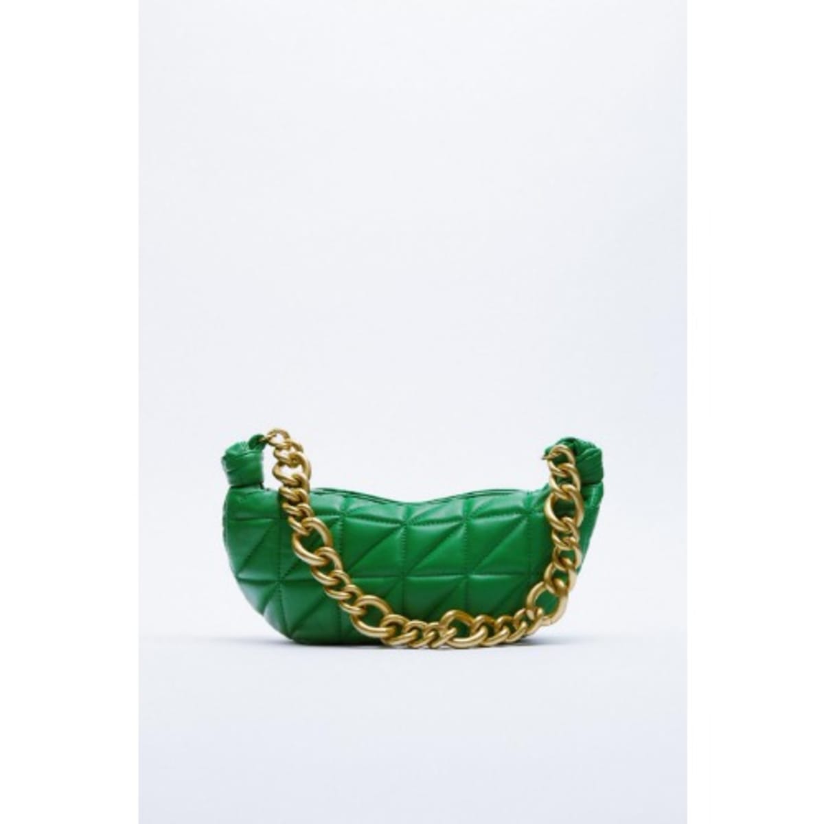 Zara quilted store leather crossbody bag