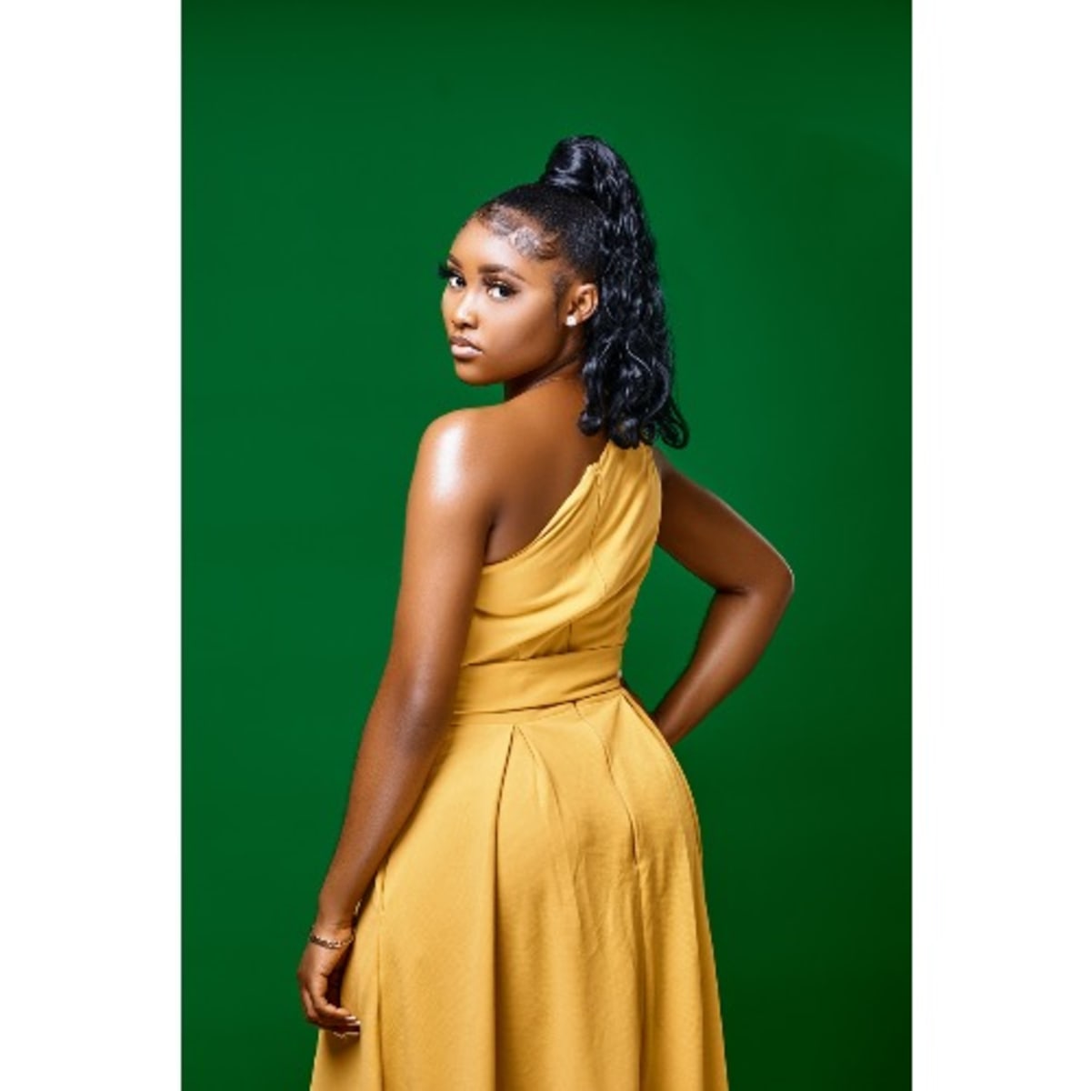 Yellow dress online shopping on sale
