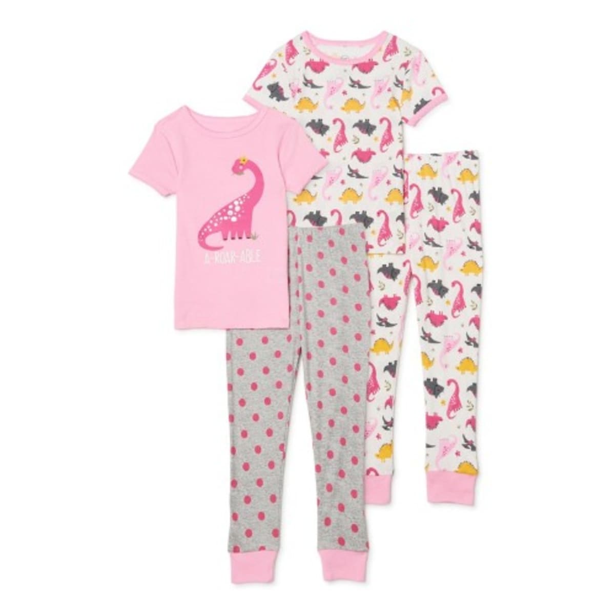 Dinosaur girls pyjamas sales