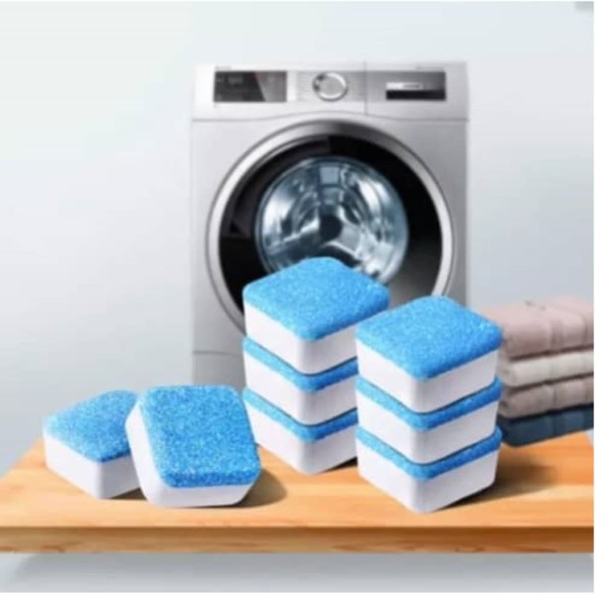 Laundry Effervescent Tablets Washing Machine Effervescent Tablets Cleaner  Laundry Deep Cleaning Remove Odor Decontamination