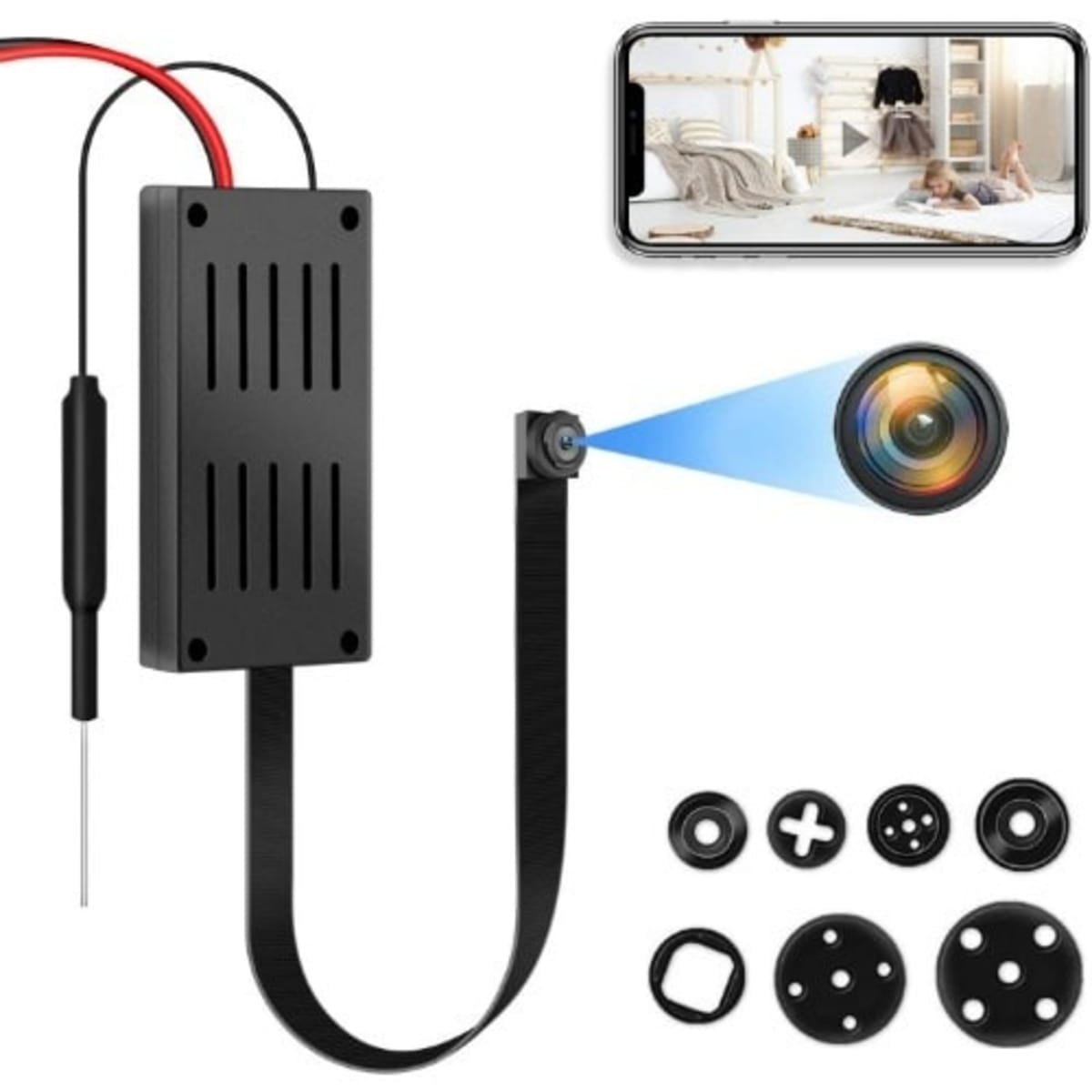rechargeable spy camera