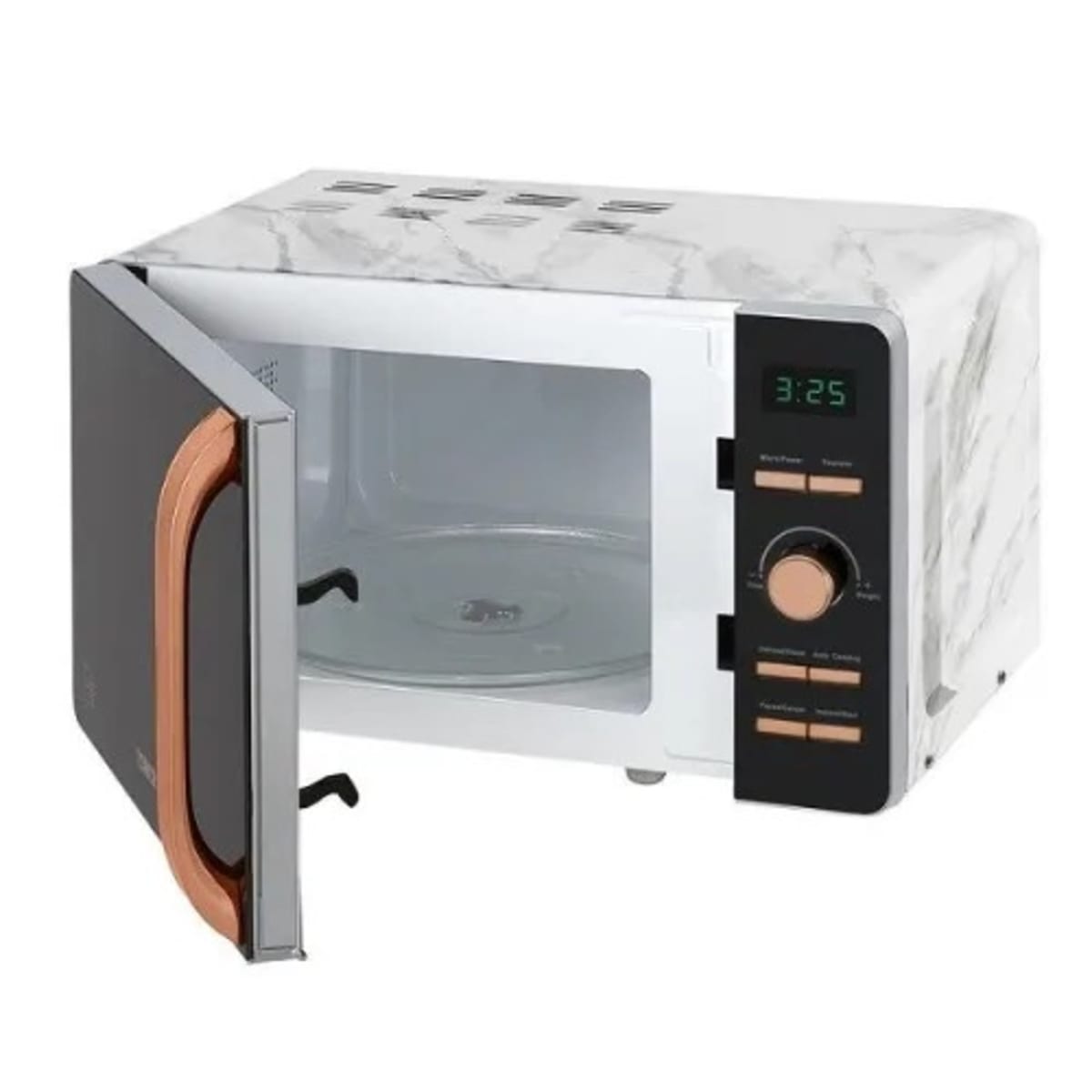 Tower microwave new arrivals white rose gold
