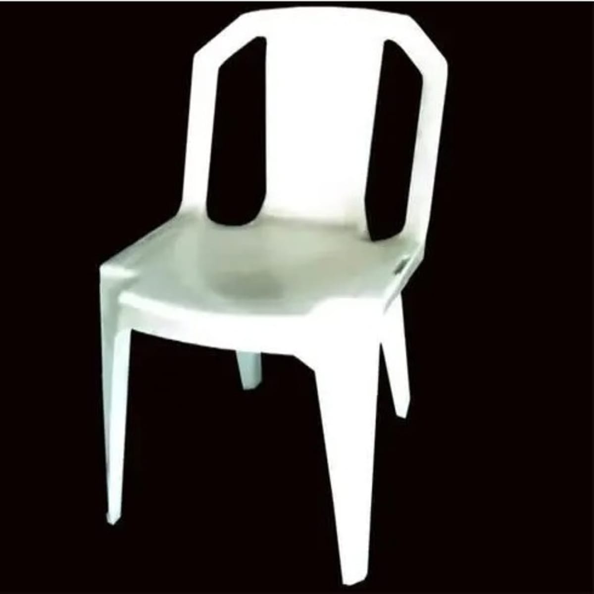 White plastic stacking best sale chairs