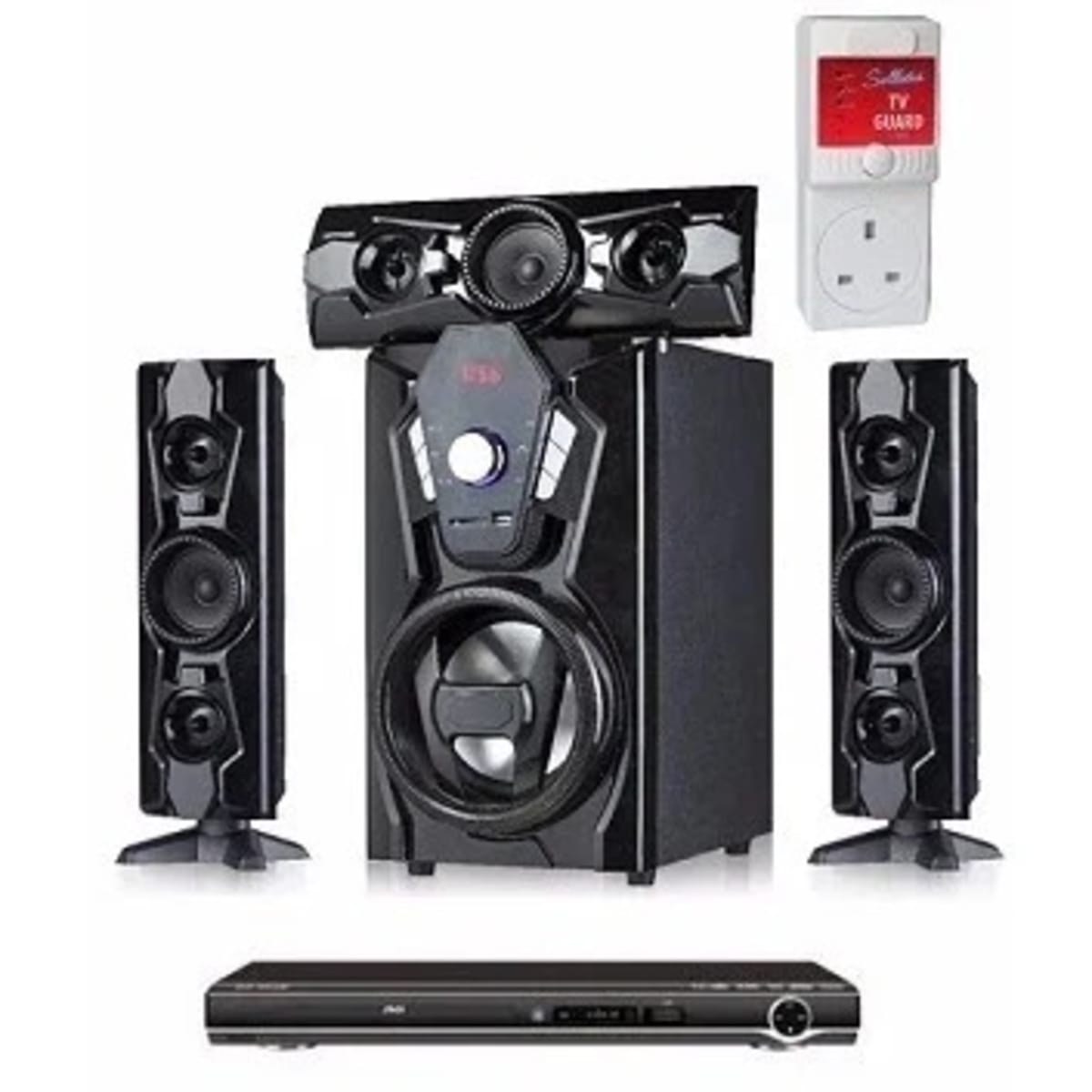 Home theatre with dvd player shop and bluetooth