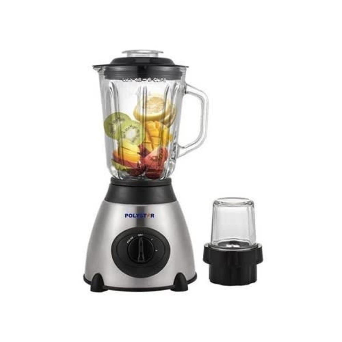 Polystar 2 In 1 Glass Jar Blender Pv bl509g 1.5L 350w