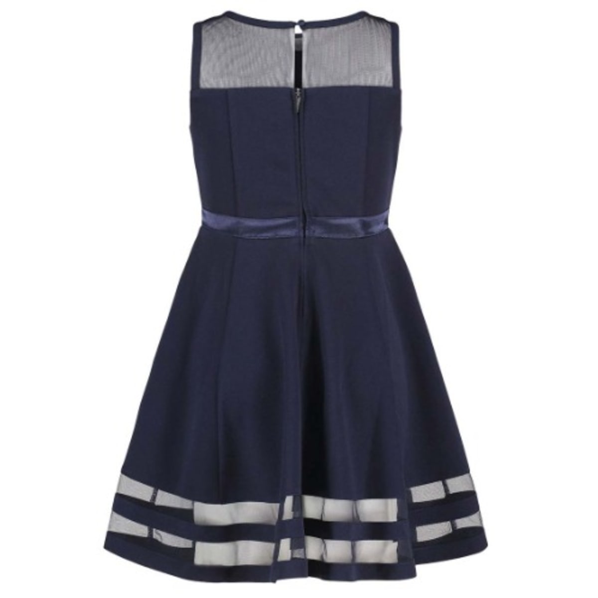 Calvin klein navy blue dress sales