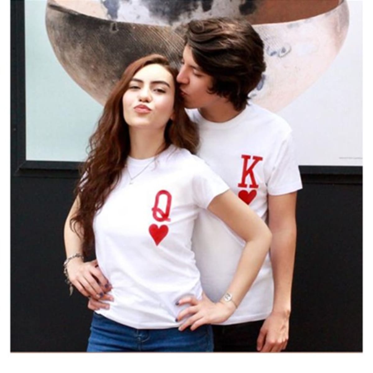 Printed t shirts for couples store